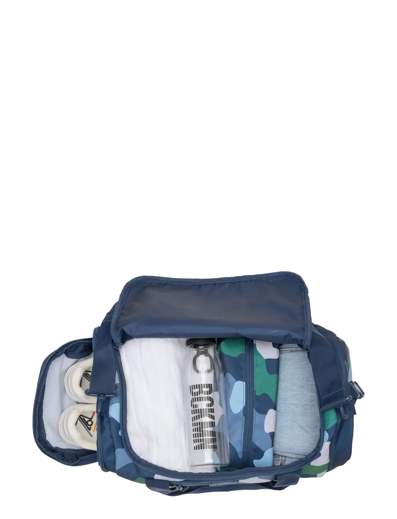 Beckmann Norway - Duffelbag, Color Camo - reisetaschen für kinder - blue - 3