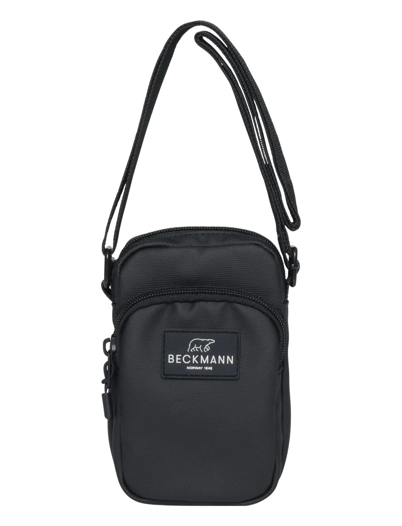 Beckmann Norway Crossbodybag, Black Coated, One Size, Black, Tasker > Totes & Small Bags, Børn