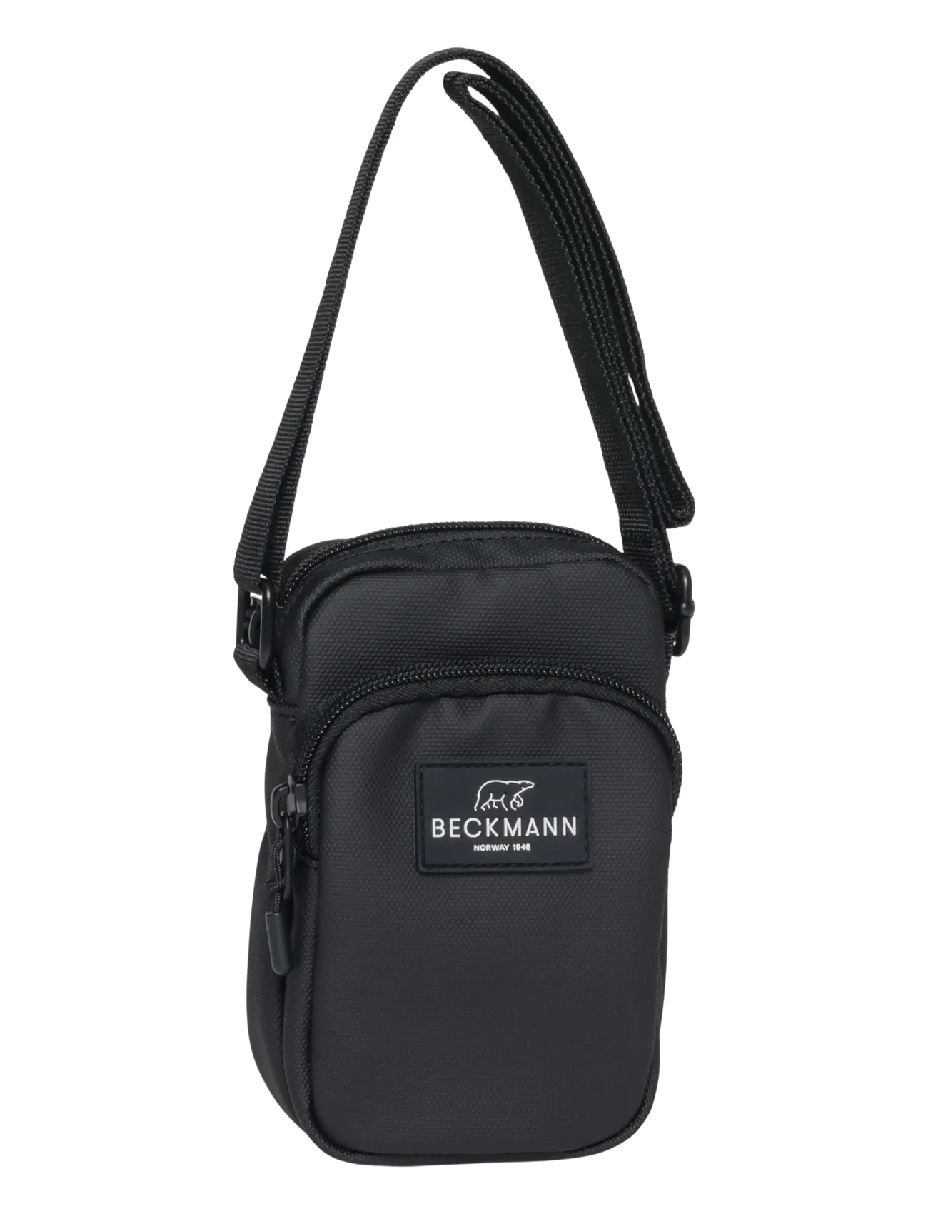 Beckmann Norway - Crossbodybag, Black Coated - totes & små tasker - black - 2