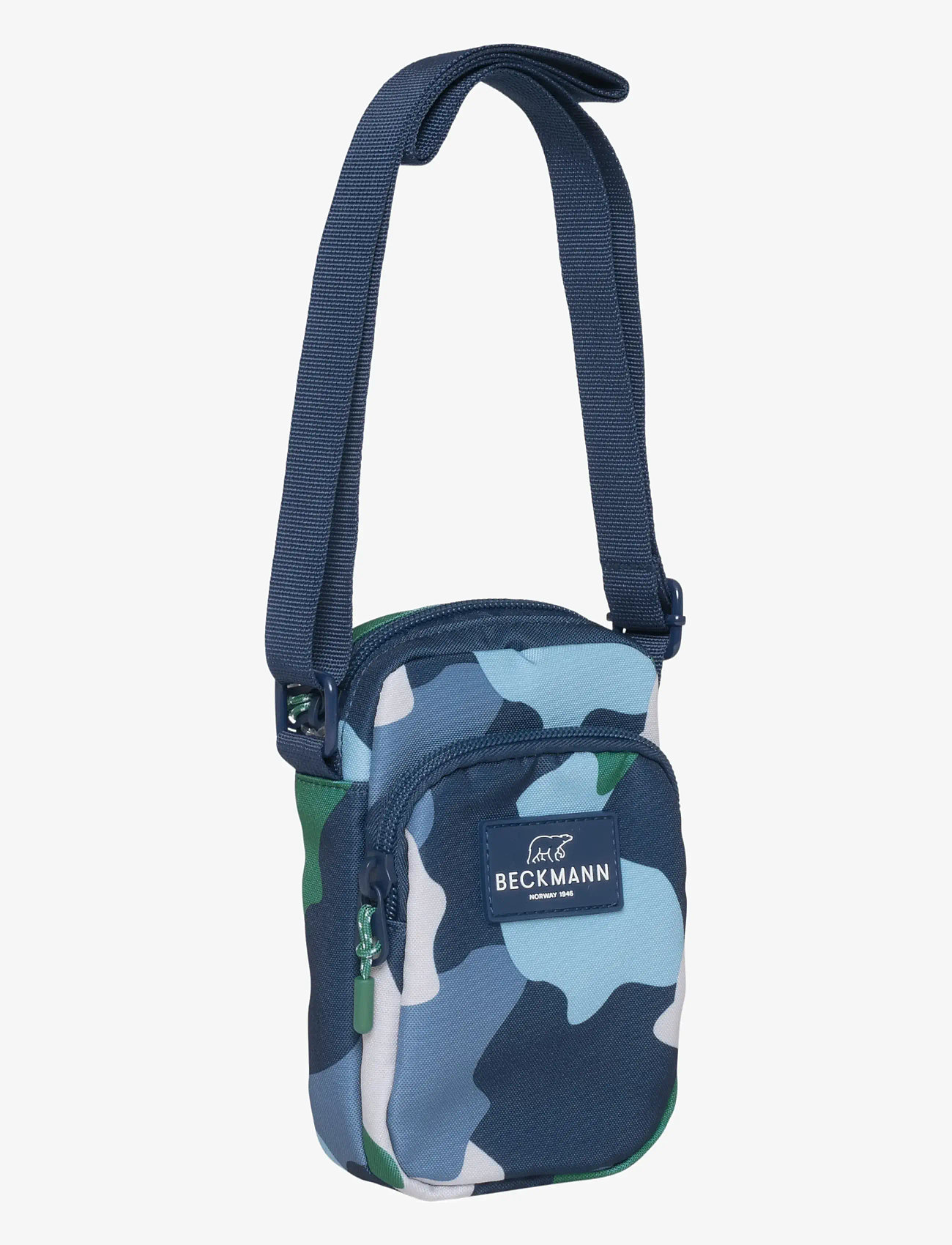 Beckmann Norway - Crossbodybag, Color Camo - tygpåsar & små väskor - blue - 2