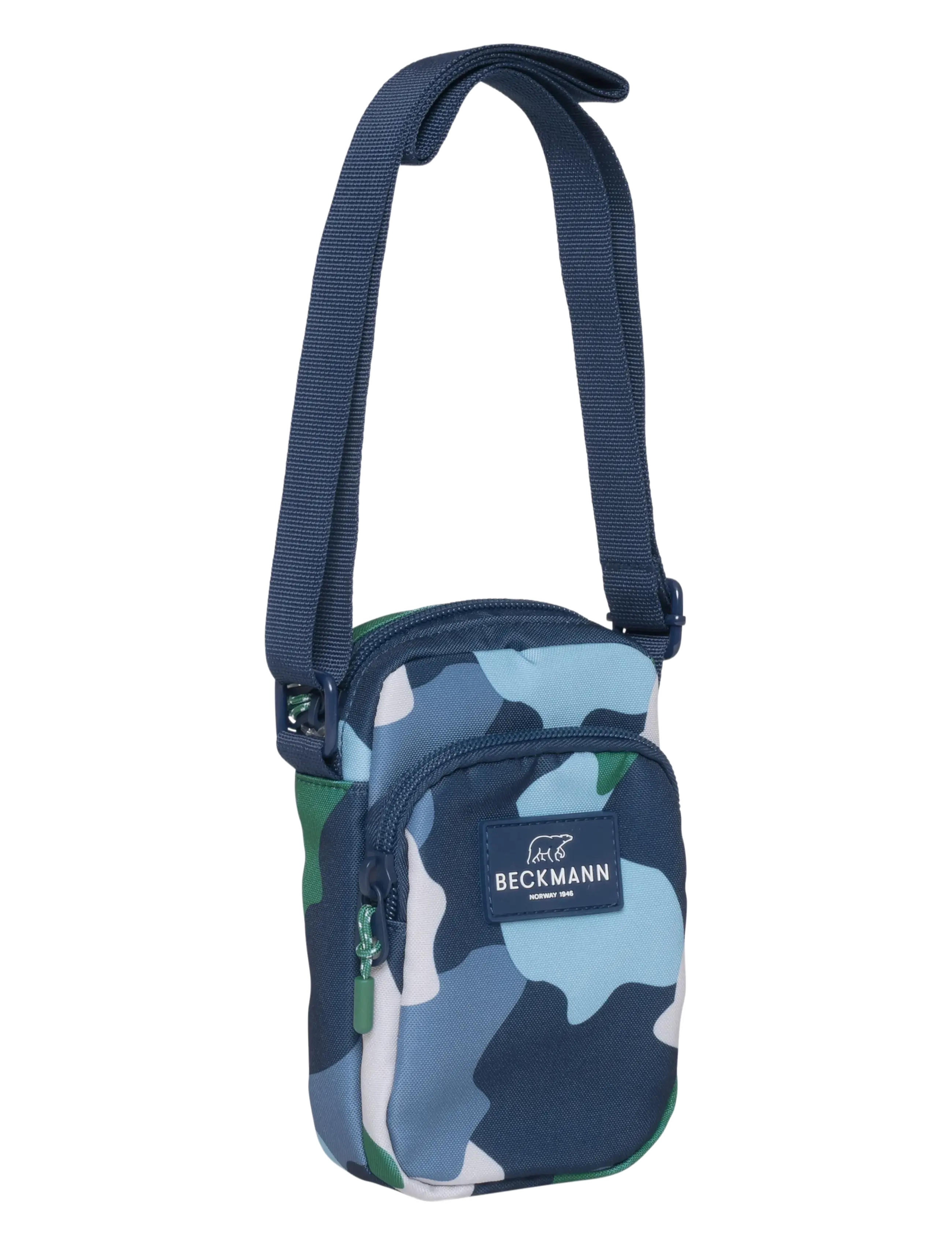 Beckmann Norway - Crossbodybag, Color Camo - petits sacs - blue - 2