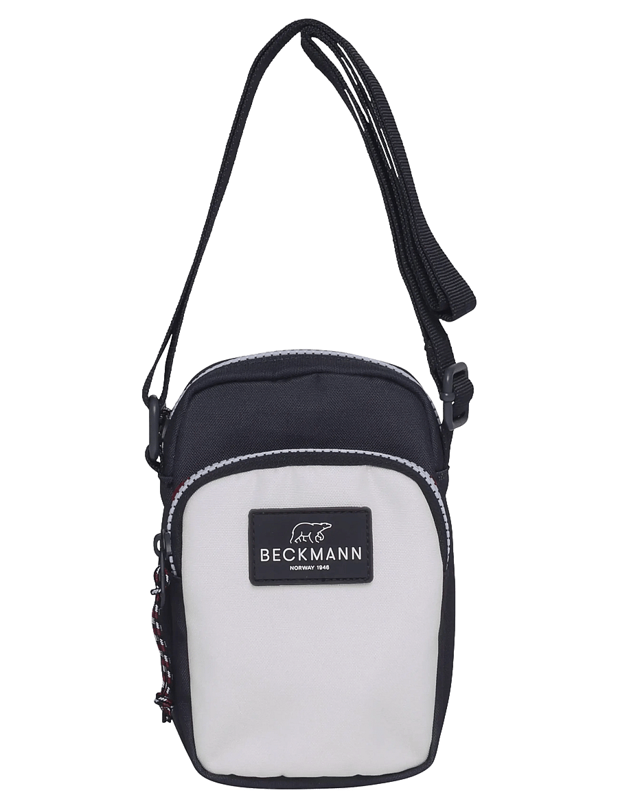 Beckmann Norway - Crossbodybag, Navy White - olkalaukut - blue - 0