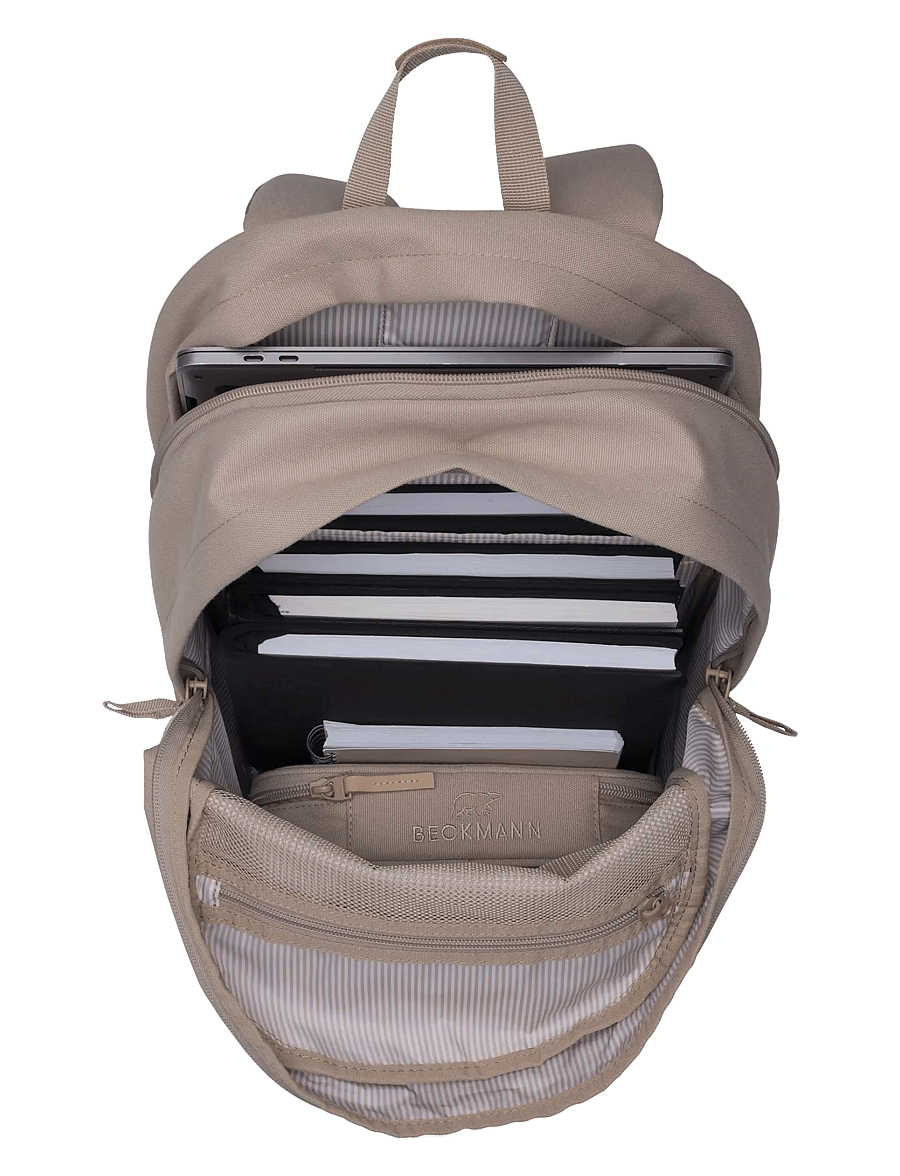 Beckmann Norway - City, Beige - skoletasker - beige - 4