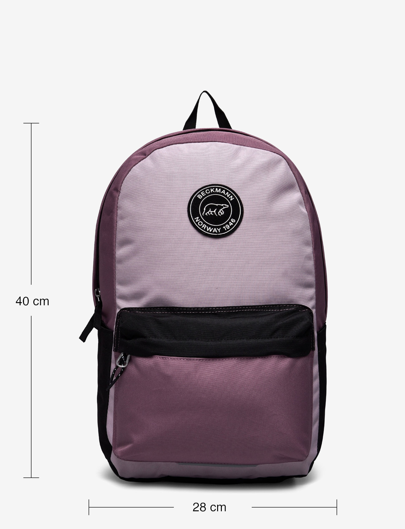 Beckmann Norway - City, Pink Colorblock - school bags - pink - 4