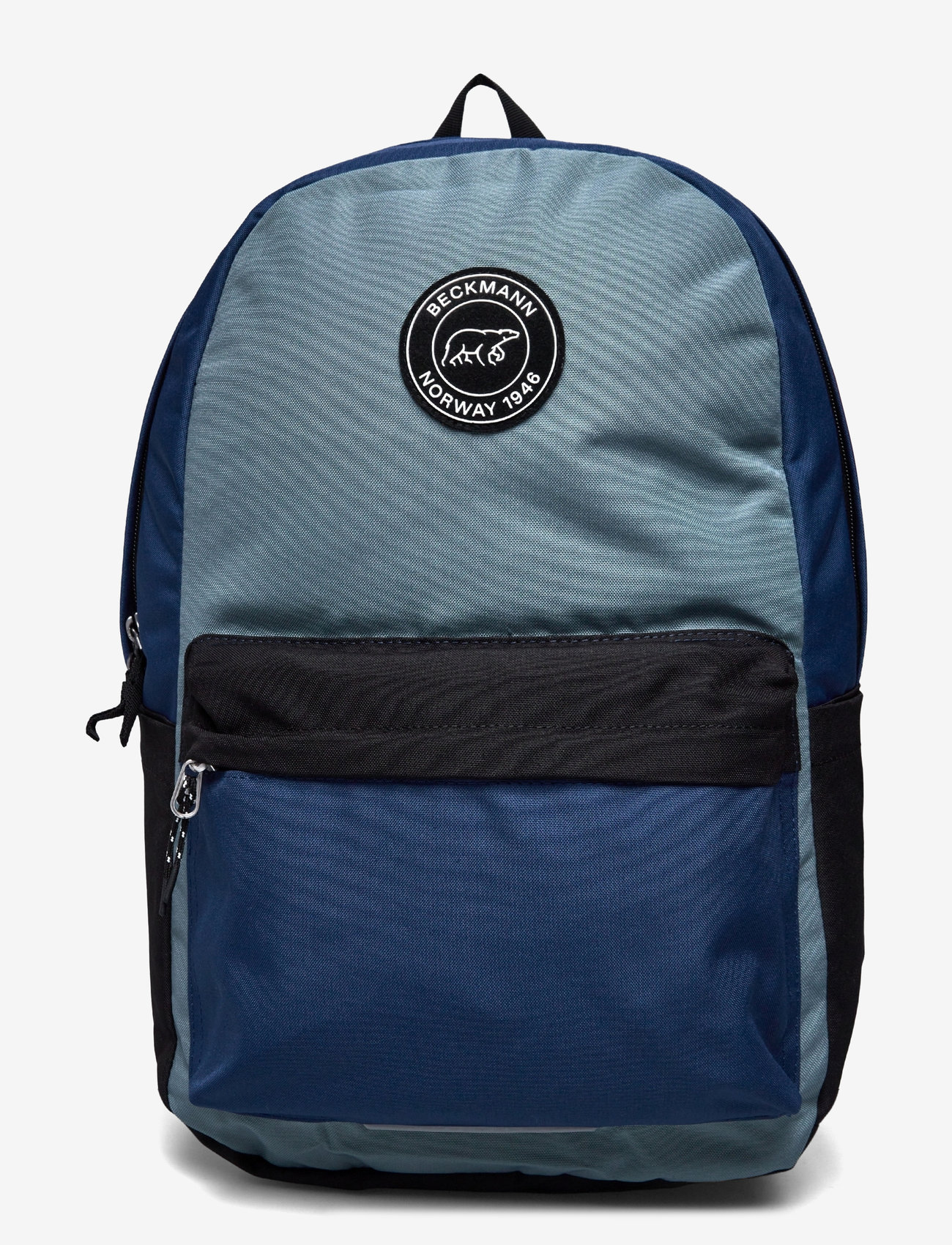 Beckmann Norway - City, Green Colorblock - skoletasker - green - 0