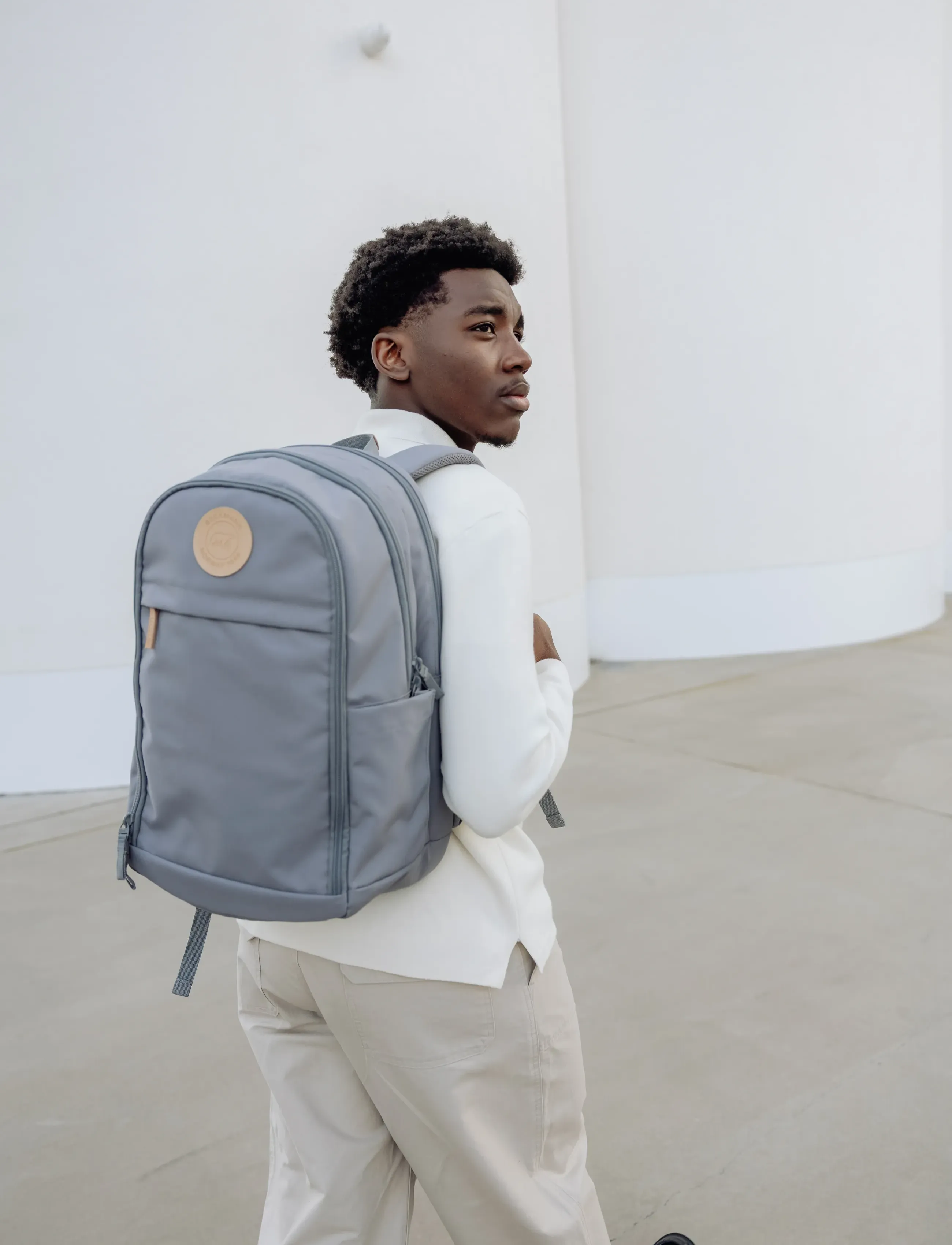 Beckmann Norway Urban. Steel Grey, One Size, Bags, Grau - Backpacks, Frauen