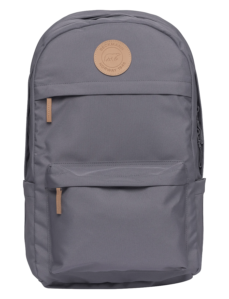 Beckmann Norway - City Max, Steel Grey - skoletasker - grey - 1
