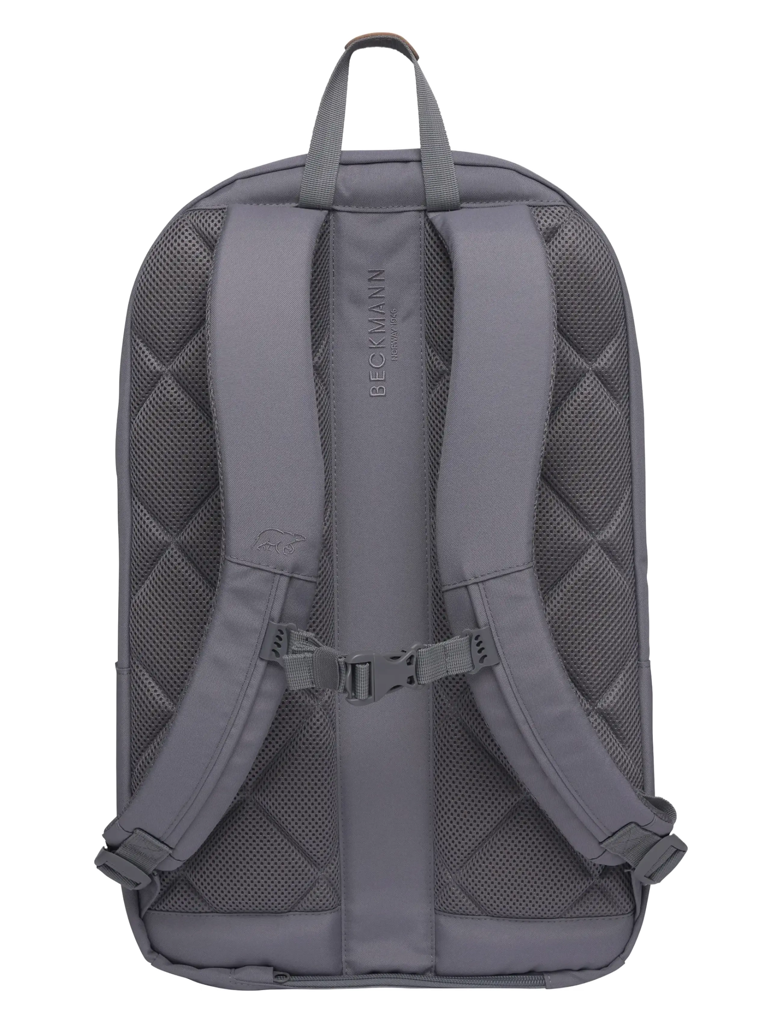 Beckmann Norway - City Max, Steel Grey - skoletasker - grey - 4