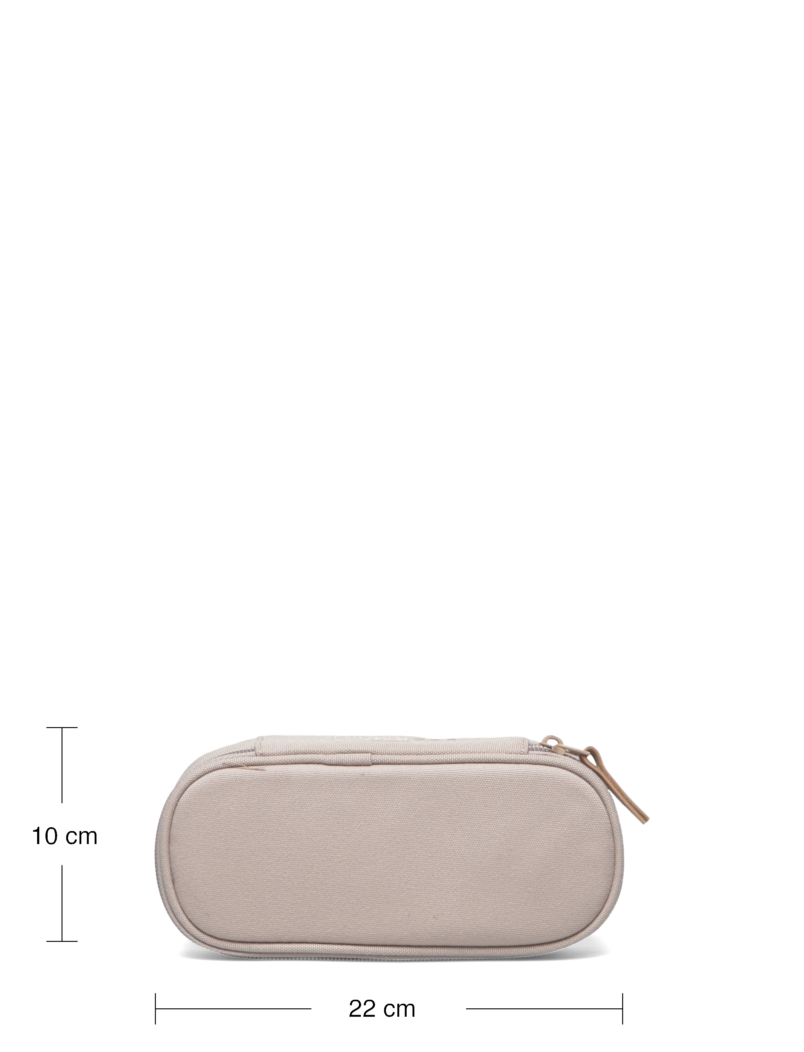 Beckmann Norway - Oval pencil case, Beige - pennfodral - beige - 4
