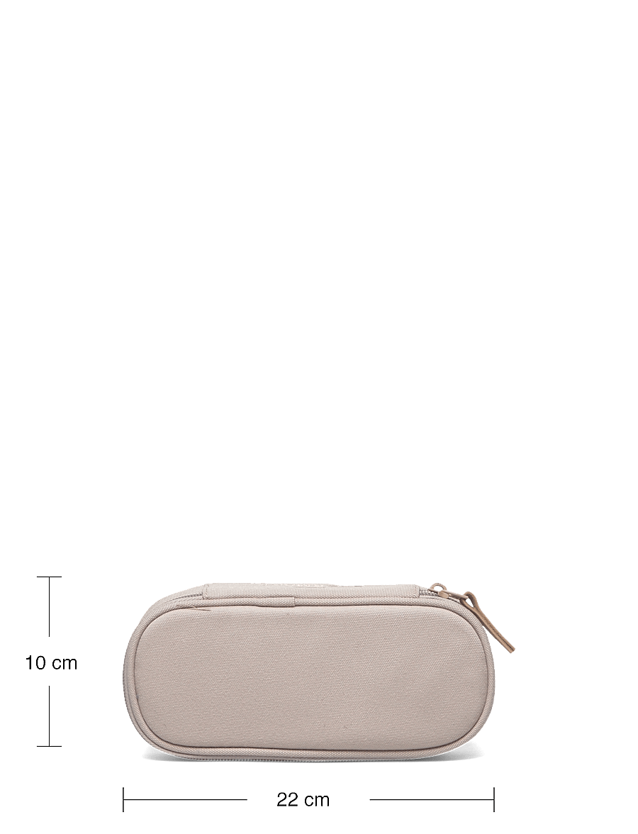 Beckmann Norway - Oval pencil case, Beige - pennfodral - beige - 4