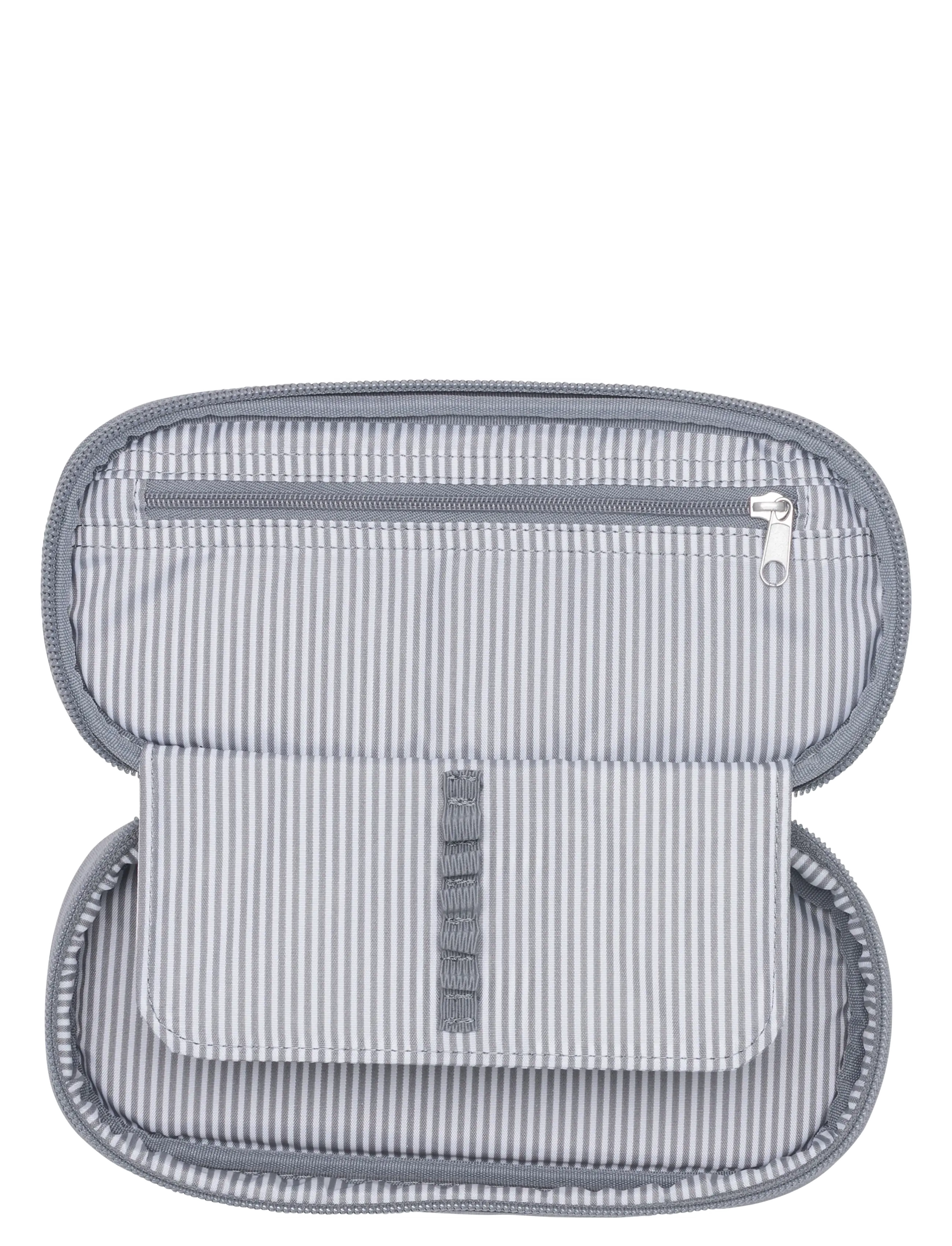 Beckmann Norway - Oval pencil case, Steel Grey - penalhuse - grey - 1