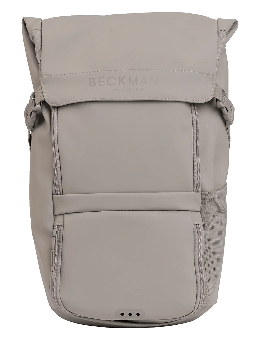 Beckmann Norway - Street Light 22L - Warm Grey - skoletasker - grey - 1