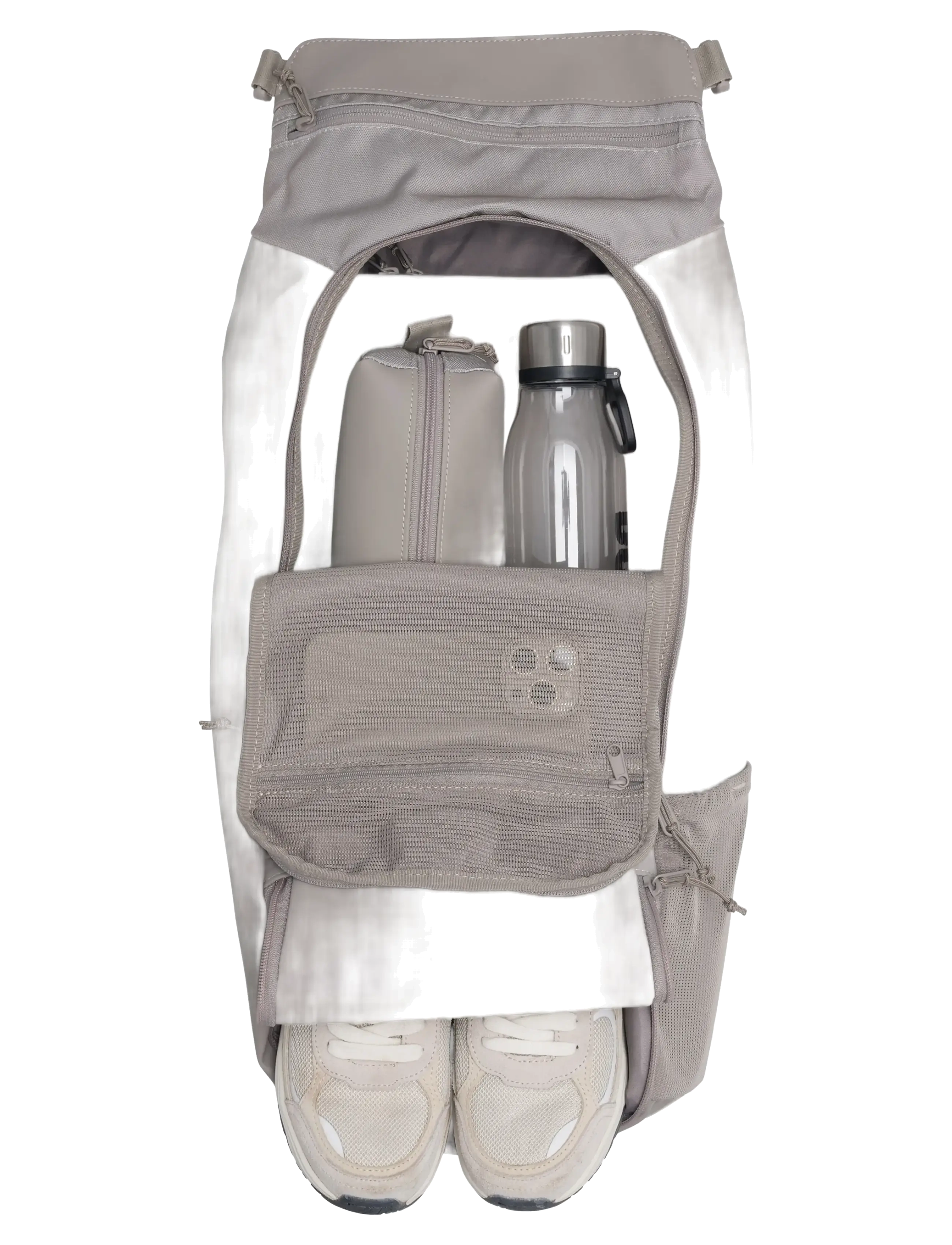 Beckmann Norway - Street Light 22L - Warm Grey - skoletasker - grey - 5