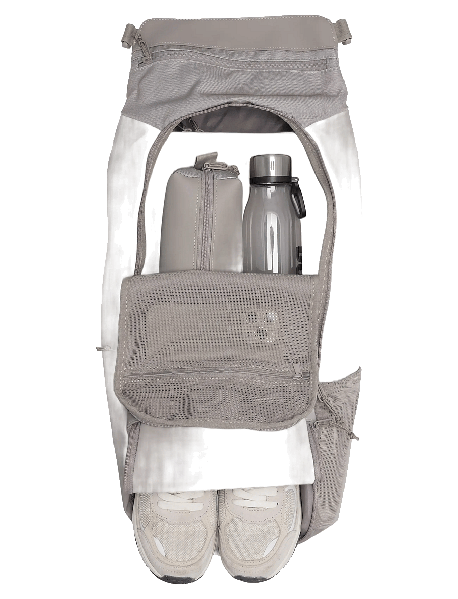 Beckmann Norway - Street Light 22L - Warm Grey - skoletasker - grey - 5