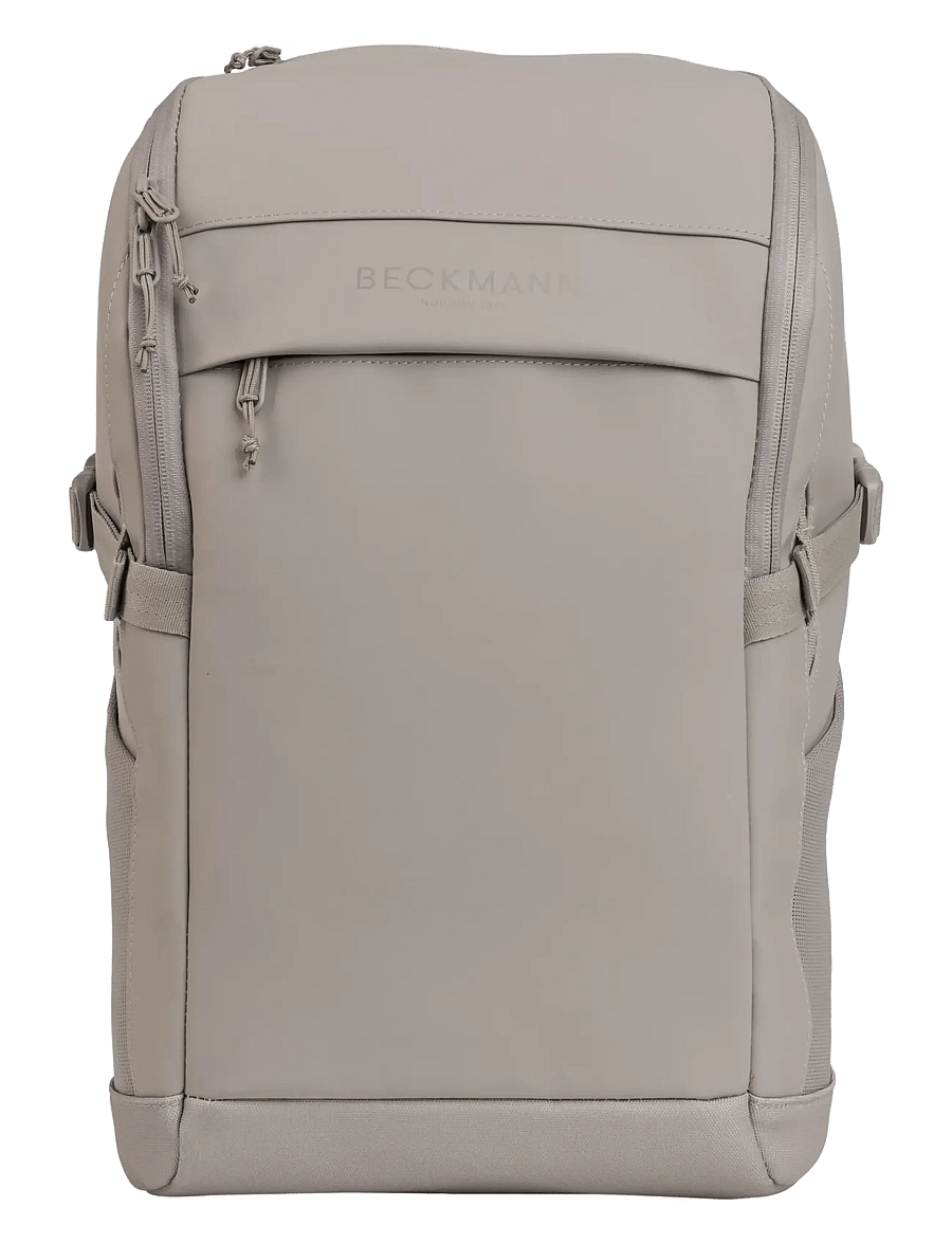 Beckmann Norway - Street FLX, Warm Grey - skoletasker - grey - 1