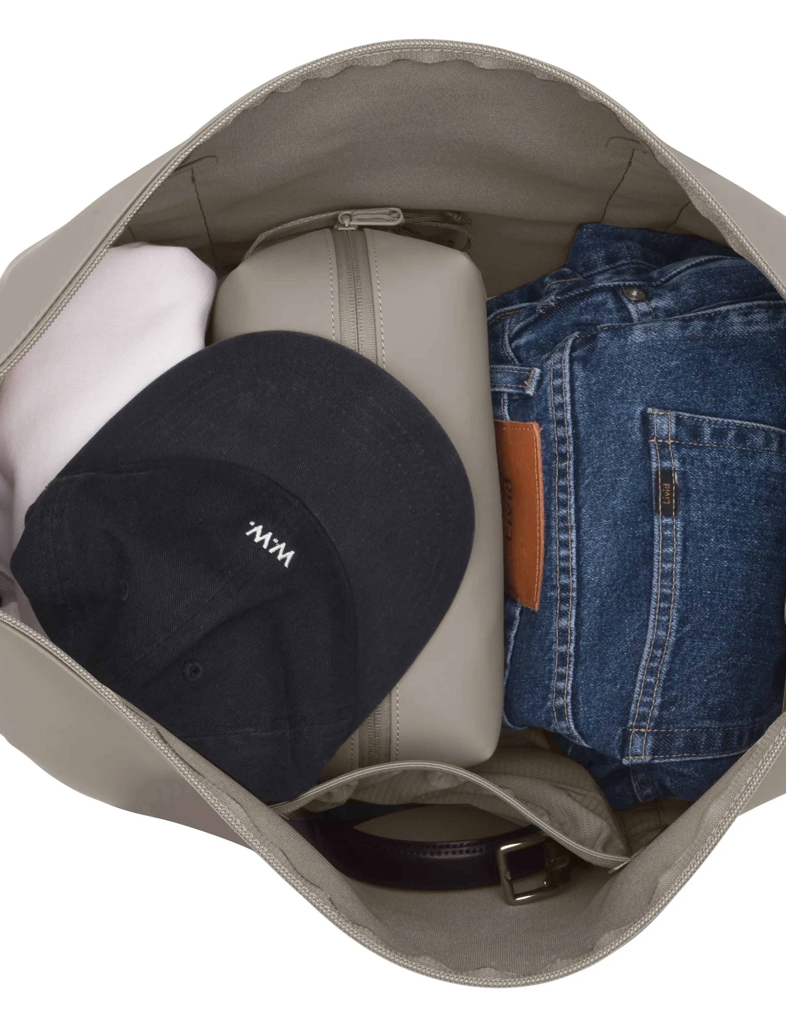 Beckmann Norway - Weekendbag 24H Street, Warm Grey - reisetaschen für kinder - grey - 4