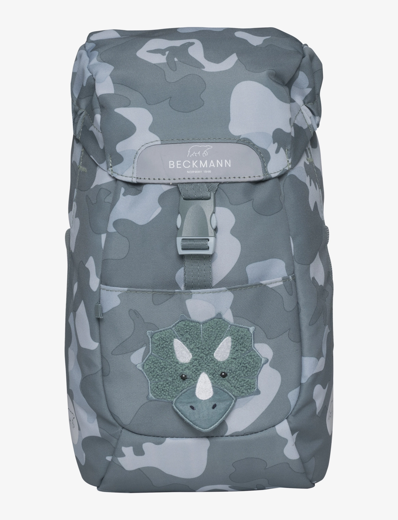 Beckmann Norway Classic Mini, Dinosaur, 12 L, Grey, Tasker > Rygsække, Børn
