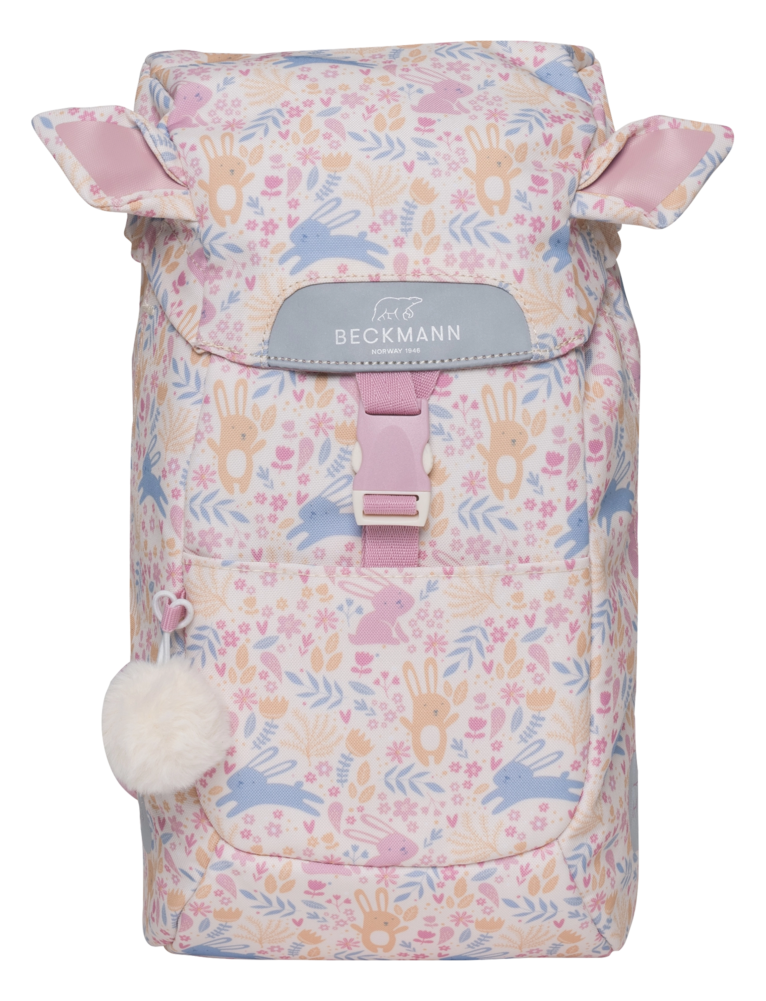 Beckmann Norway Classic Mini, Bunny, 12 L, Pink, Tasker > Rygsække, Børn