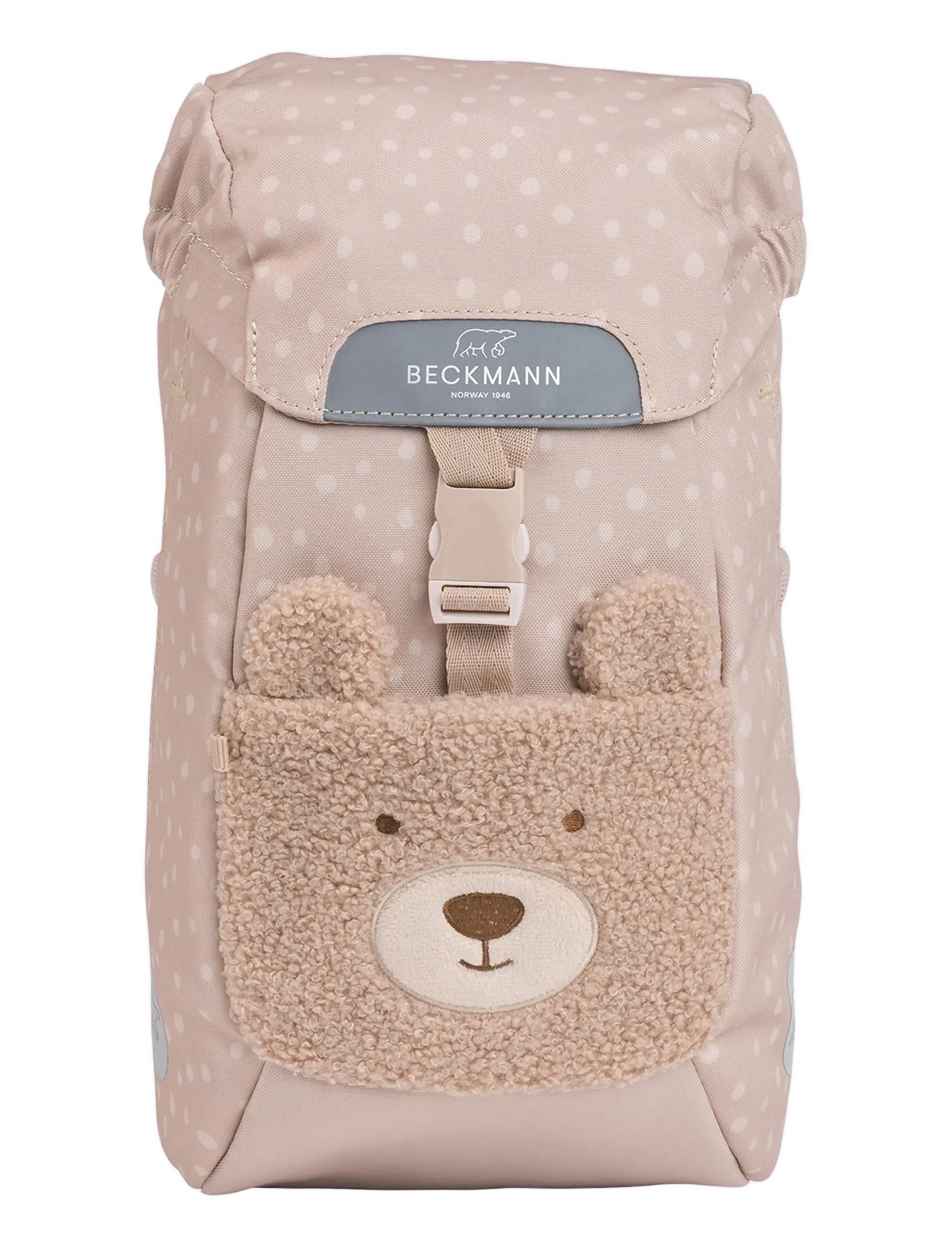 Beckmann Norway Classic Mini, Teddy, Børn, Børne Teddy Rygsæk, Beige, Str: ONE SIZE