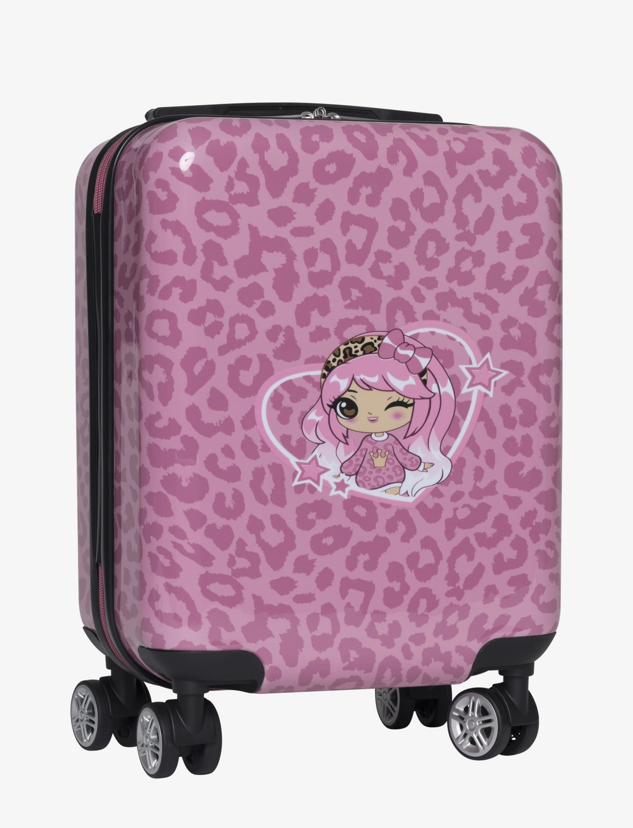 Beckmann Norway - Children's suitcase - Furry - pink - 1
