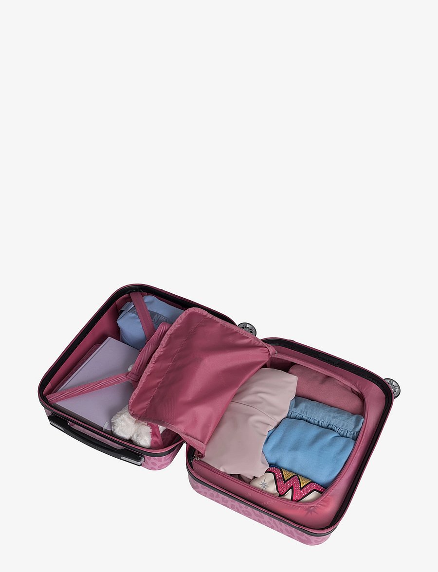 Beckmann Norway - Children's suitcase - Furry - pink - 4