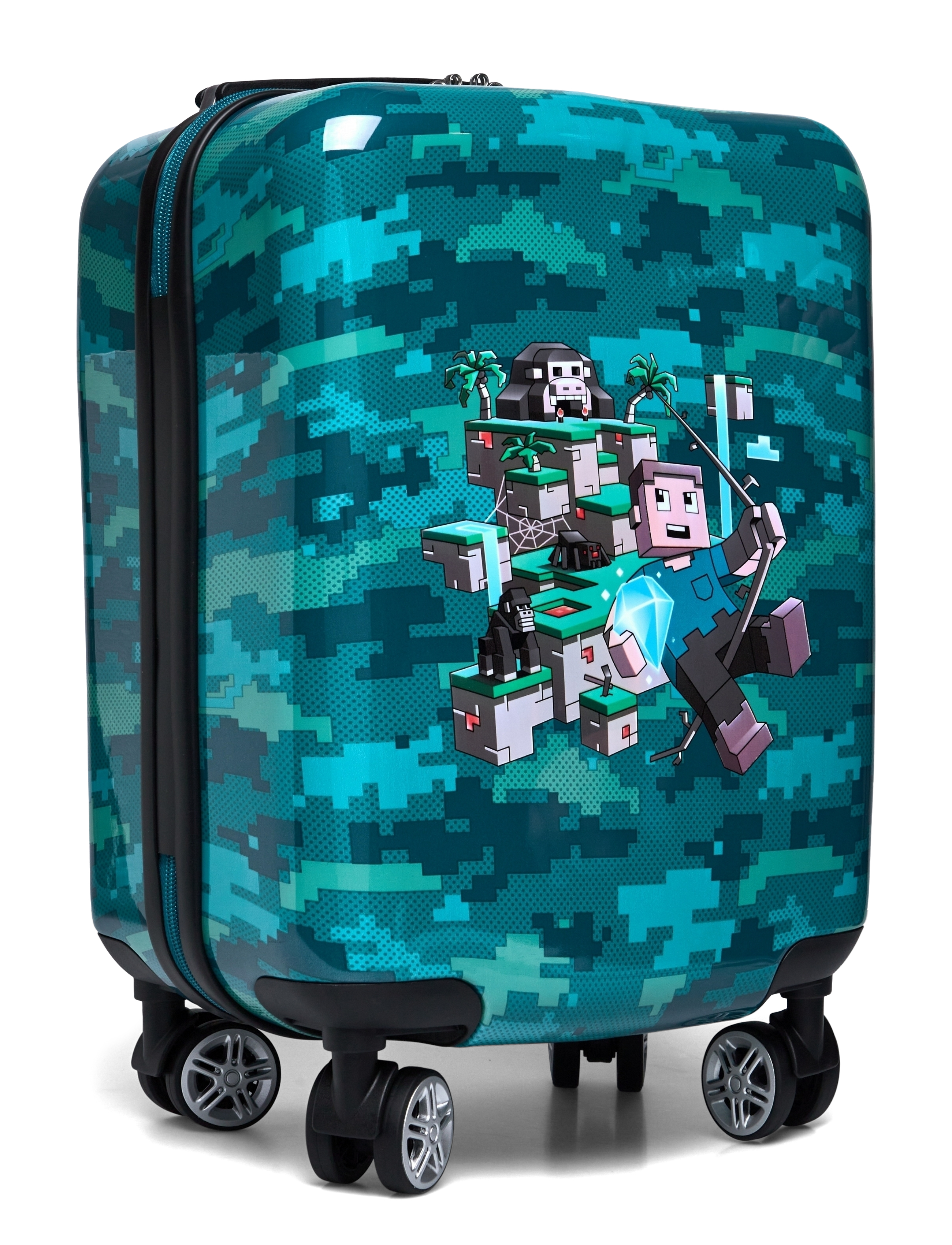 Beckmann Norway - Kids suitcase, Jungle Game - green - 2