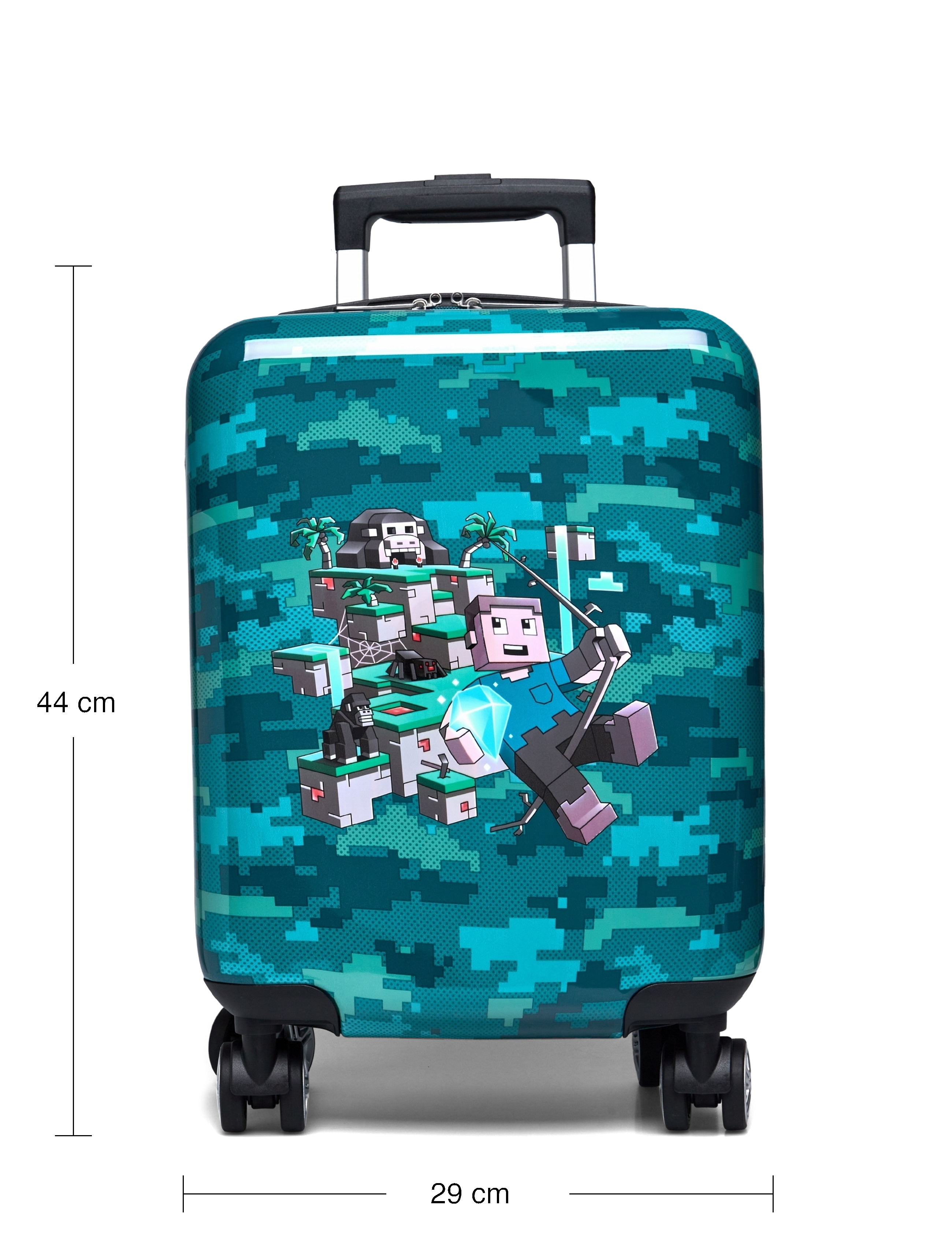 Beckmann Norway - Kids suitcase, Jungle Game - green - 4