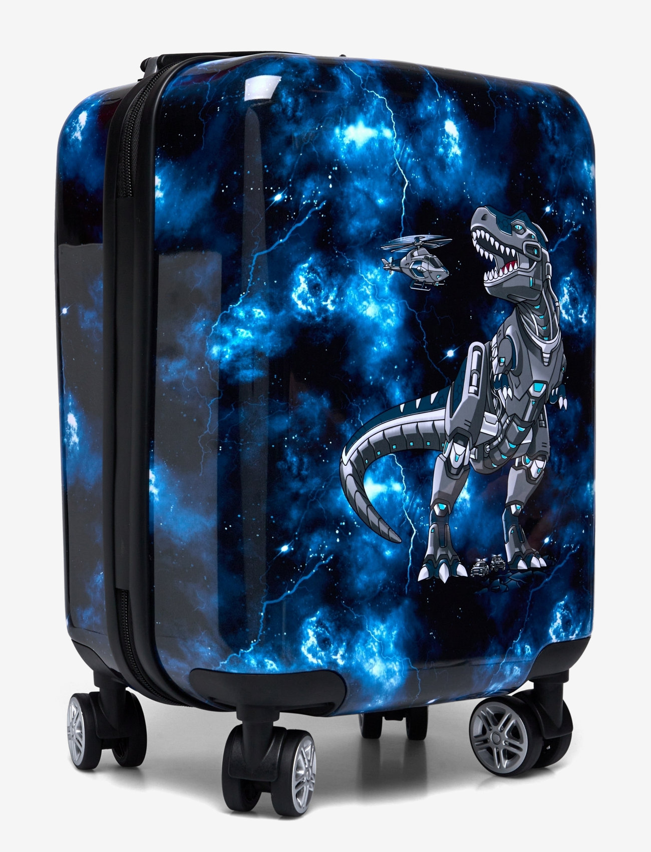Beckmann Norway - Kids suitcase, Tech Rex - lagaminai vaikams - black - 2