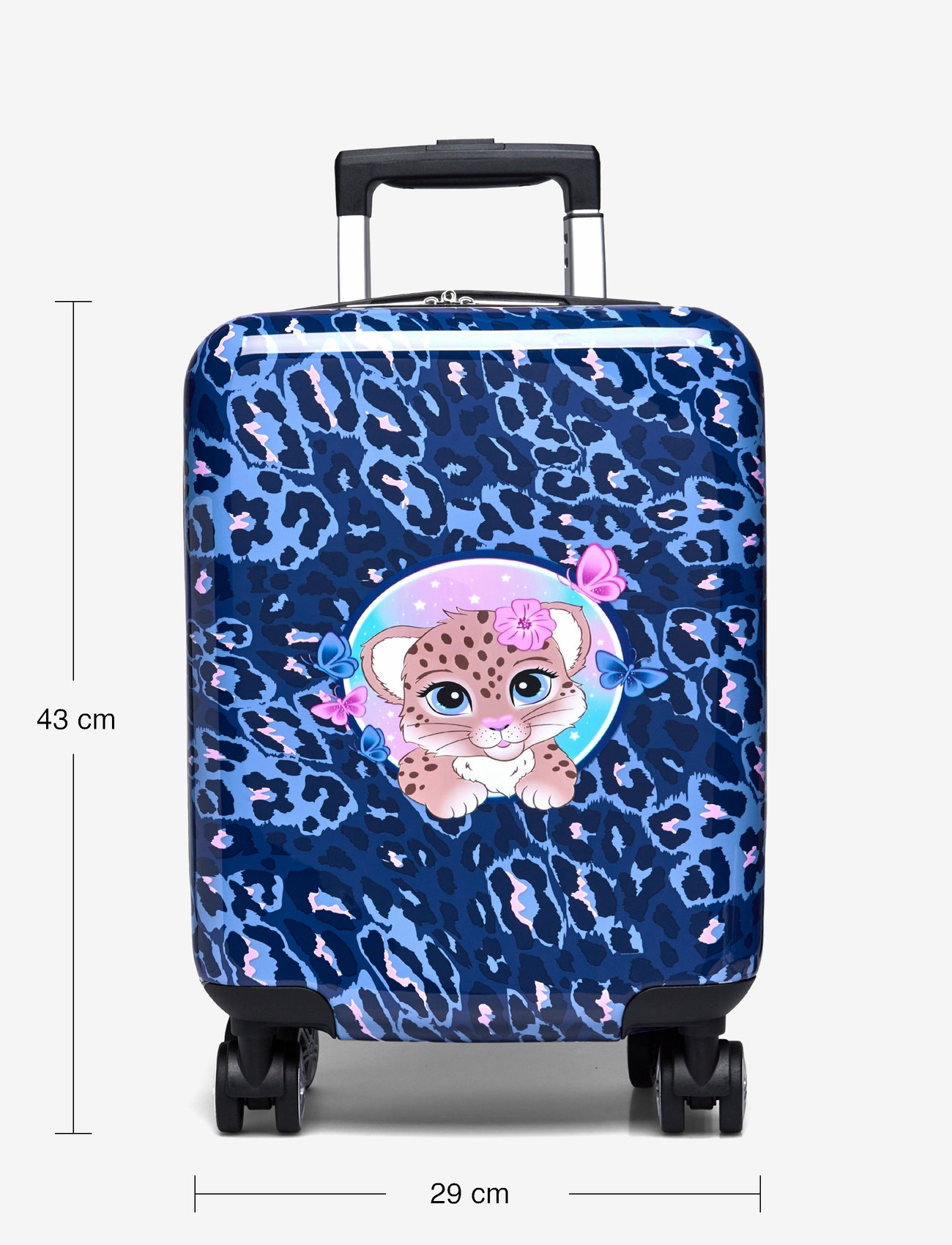 Beckmann Norway - Kids suitcase, Cheeta - reisikohvrid lastele - dark blue - 4