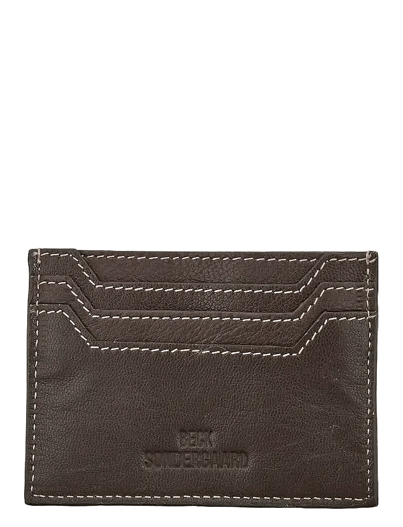 Becksöndergaard - Nappa Card Holder - purses - chocolate torte - 0