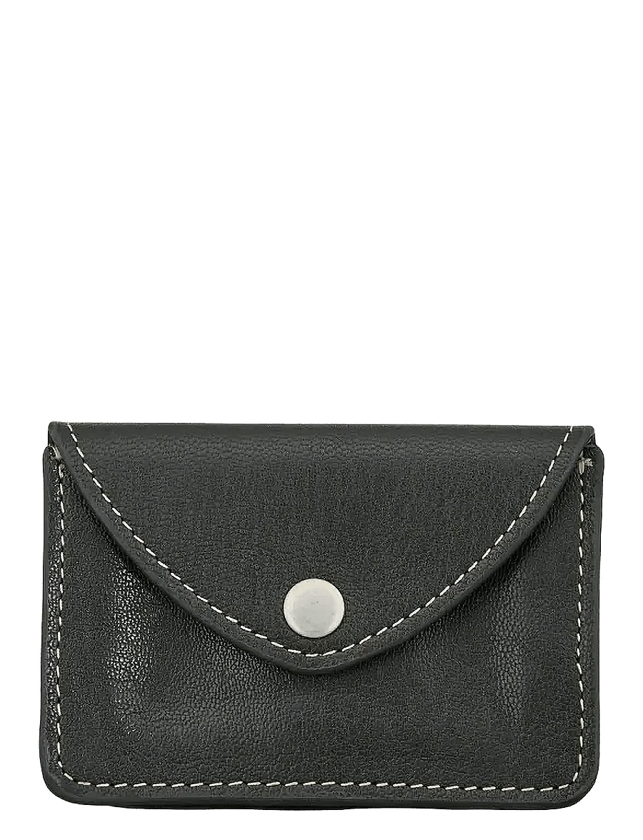 Becksöndergaard - Nappa Card Wallet - portemonnaies - black - 0