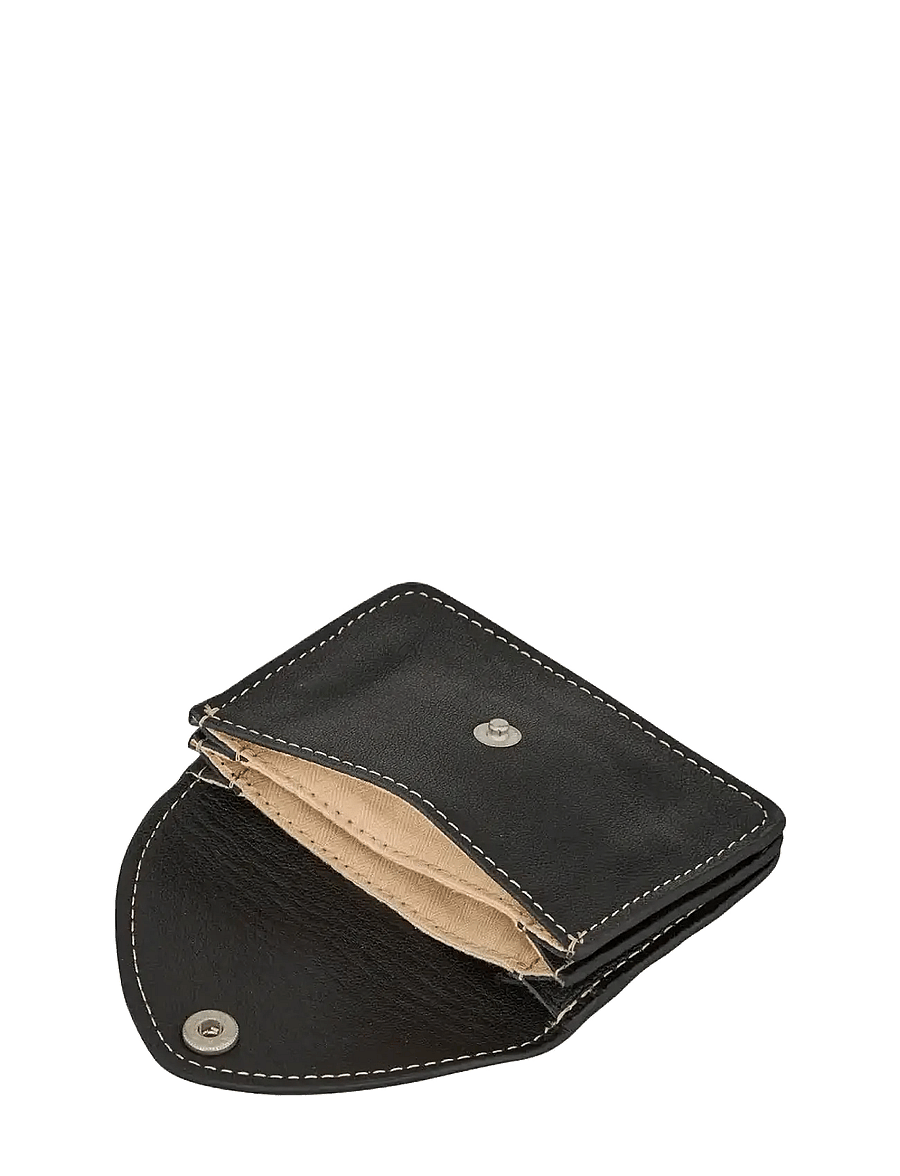 Becksöndergaard - Nappa Card Wallet - portemonnaies - black - 1