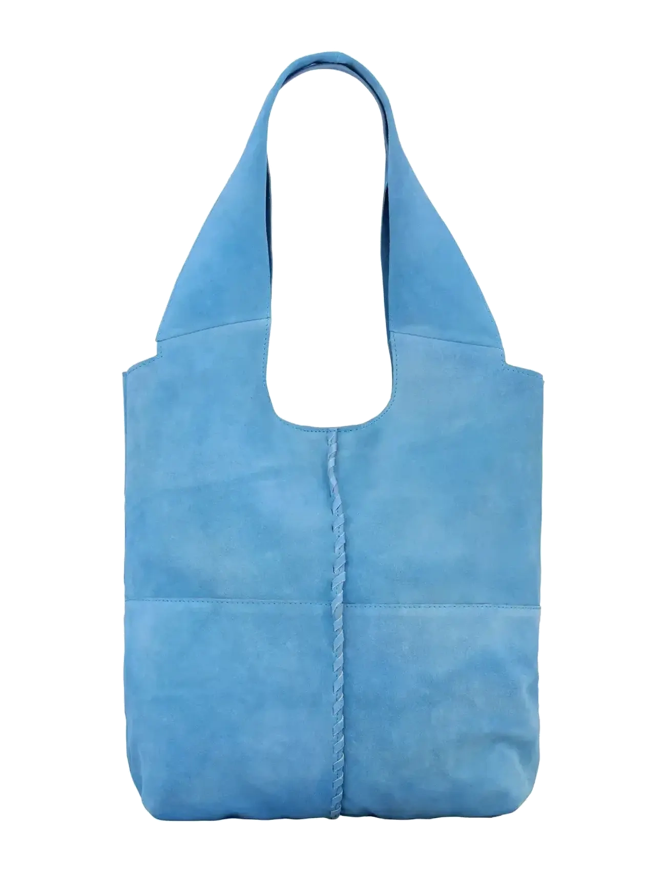 Becksöndergaard Suede Demi Bag - Becksöndergaard - AZURE BLUE / blue