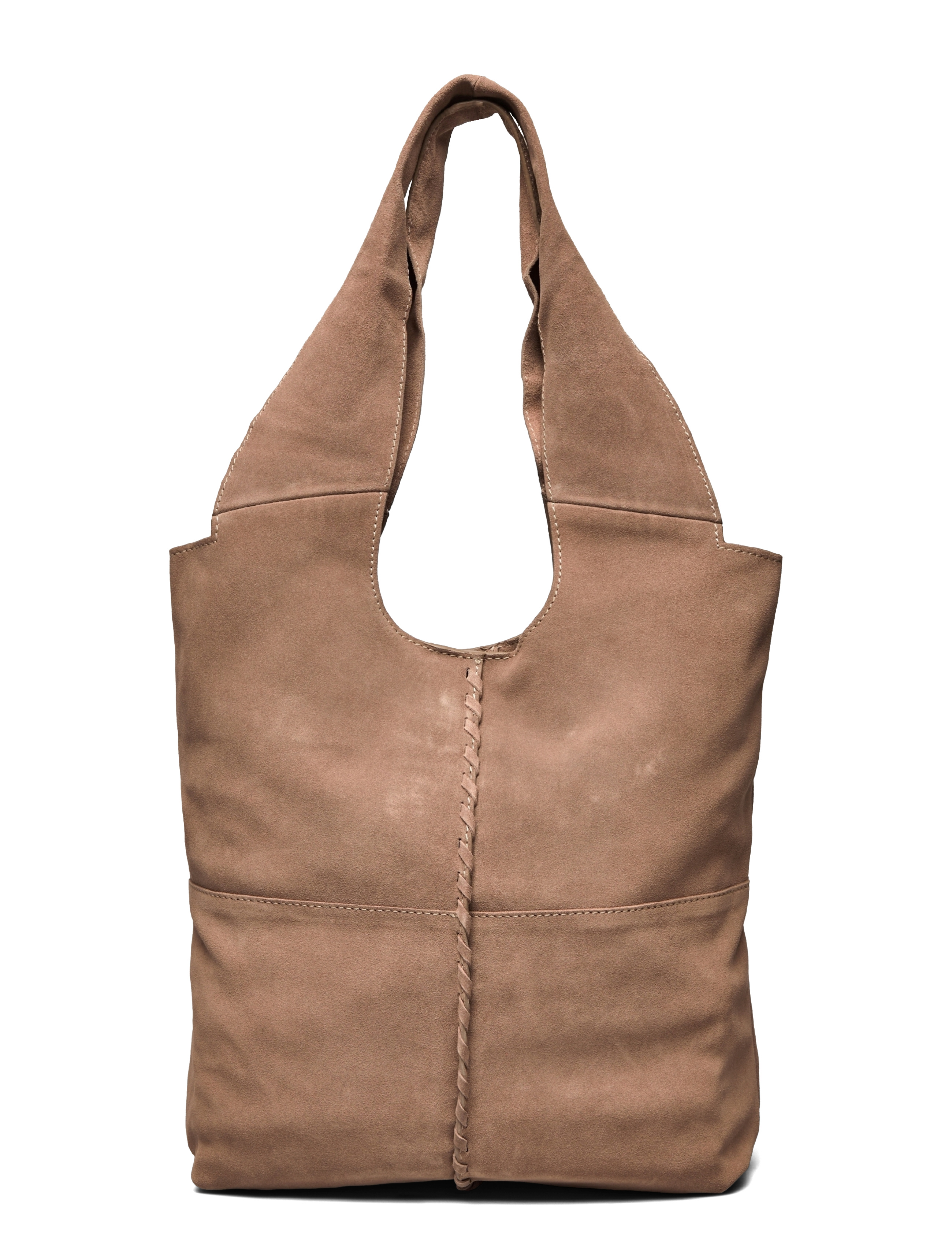 Becksöndergaard Suede Demi Bag, One Size, Bags, Beige - Small Shoulder Bags-crossbody Frauen