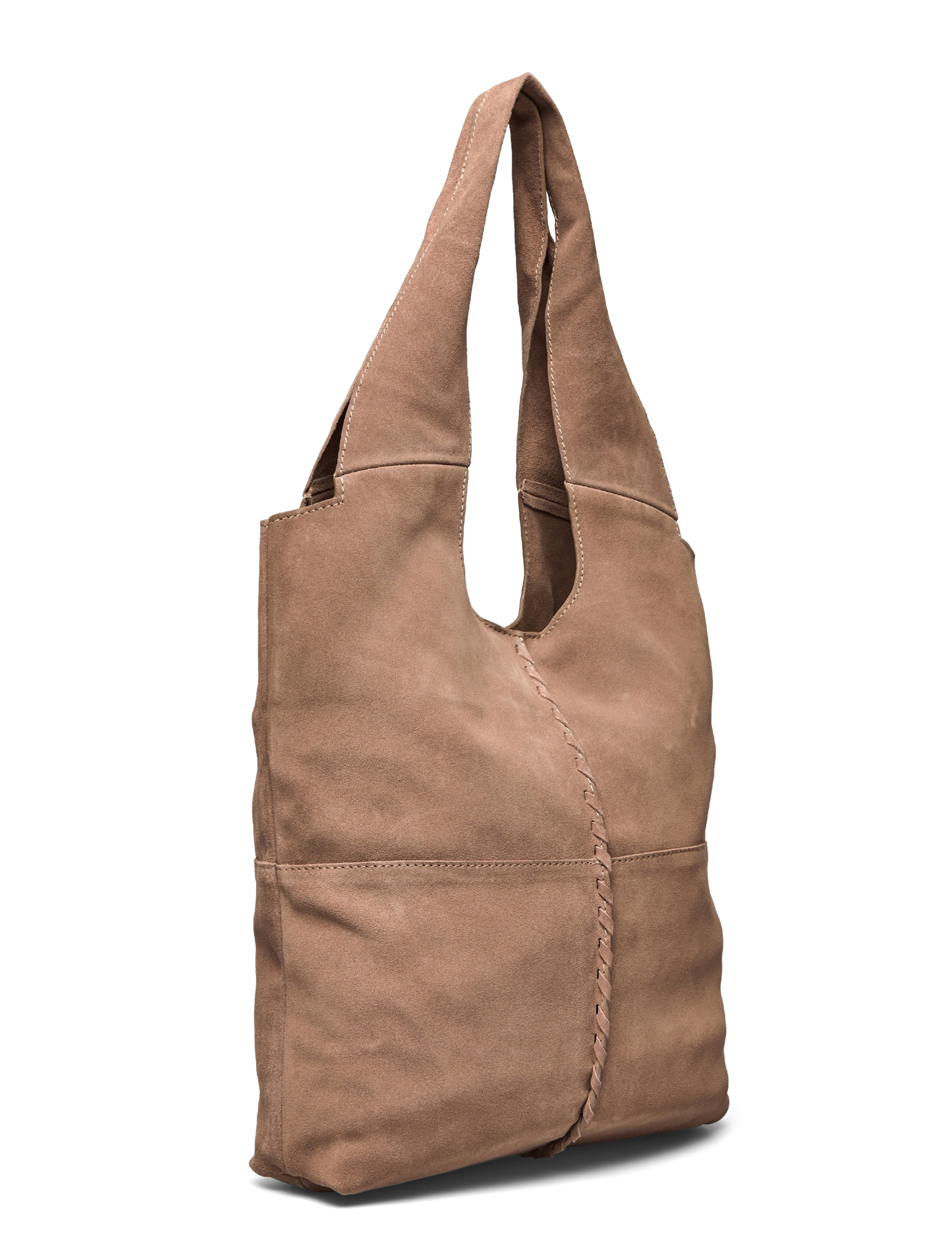 Becksöndergaard - Suede Demi Bag - aksesuāri - moral gray - 2