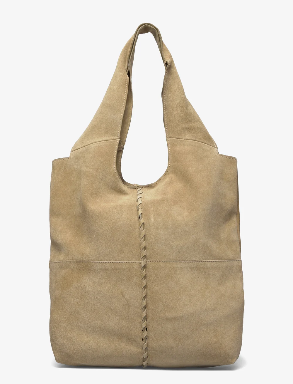 Becksöndergaard - Suede Demi Bag - shoulder bags - pistachio green - 0