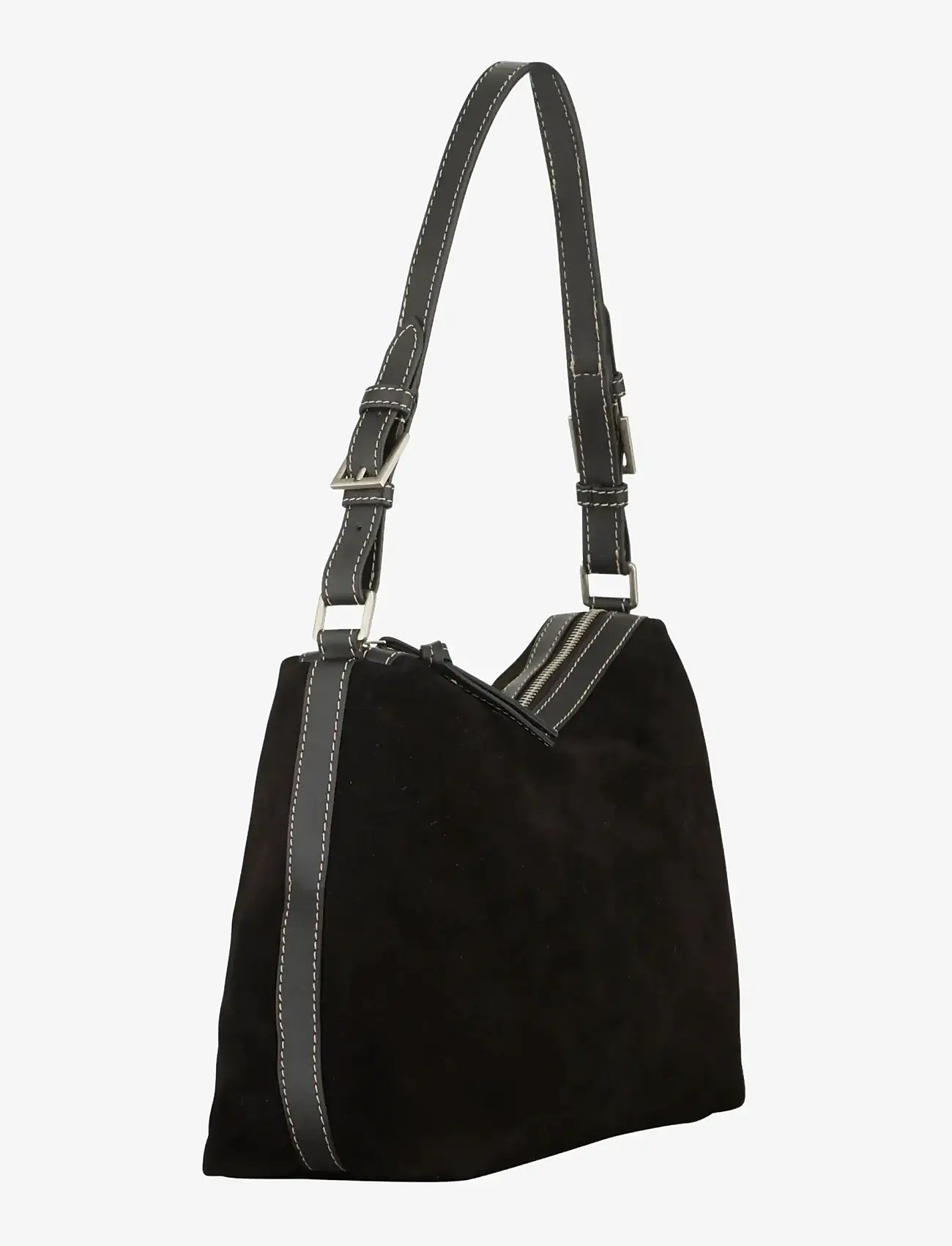 Becksöndergaard - Suede Ginni Medi Bag - speciella tillfällen - black - 2