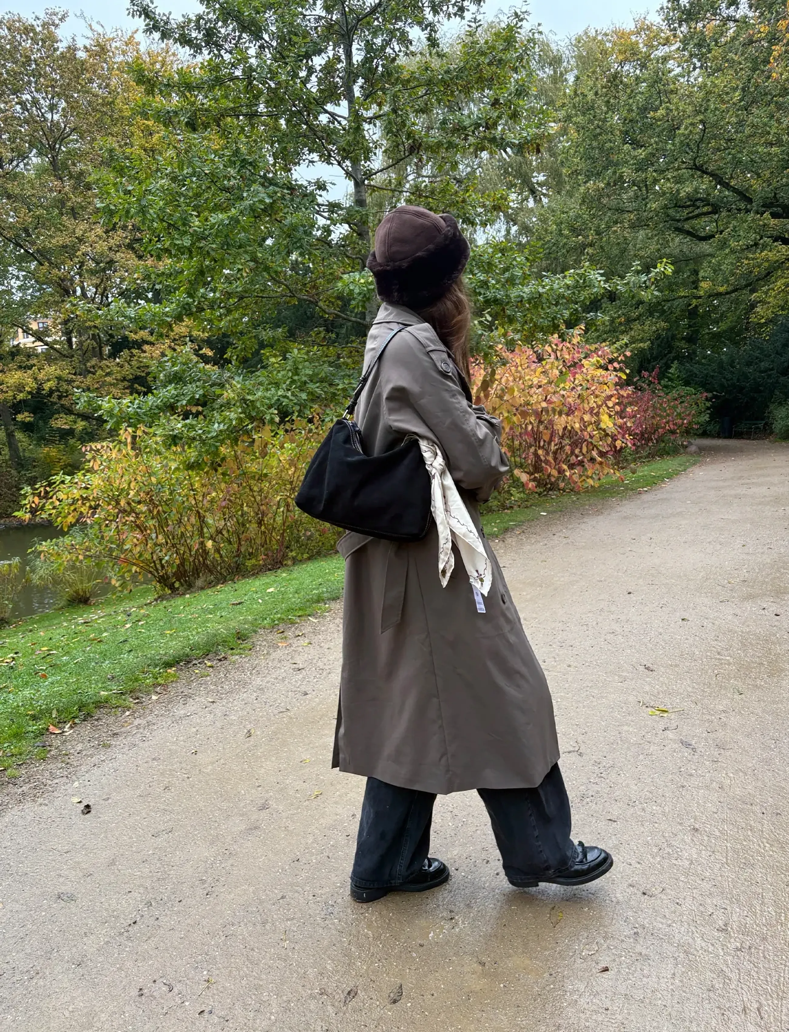 Becksöndergaard Suede Ginni Medi Bag, Kvinder, Baguette Taske, Sort, Str: ONE SIZE