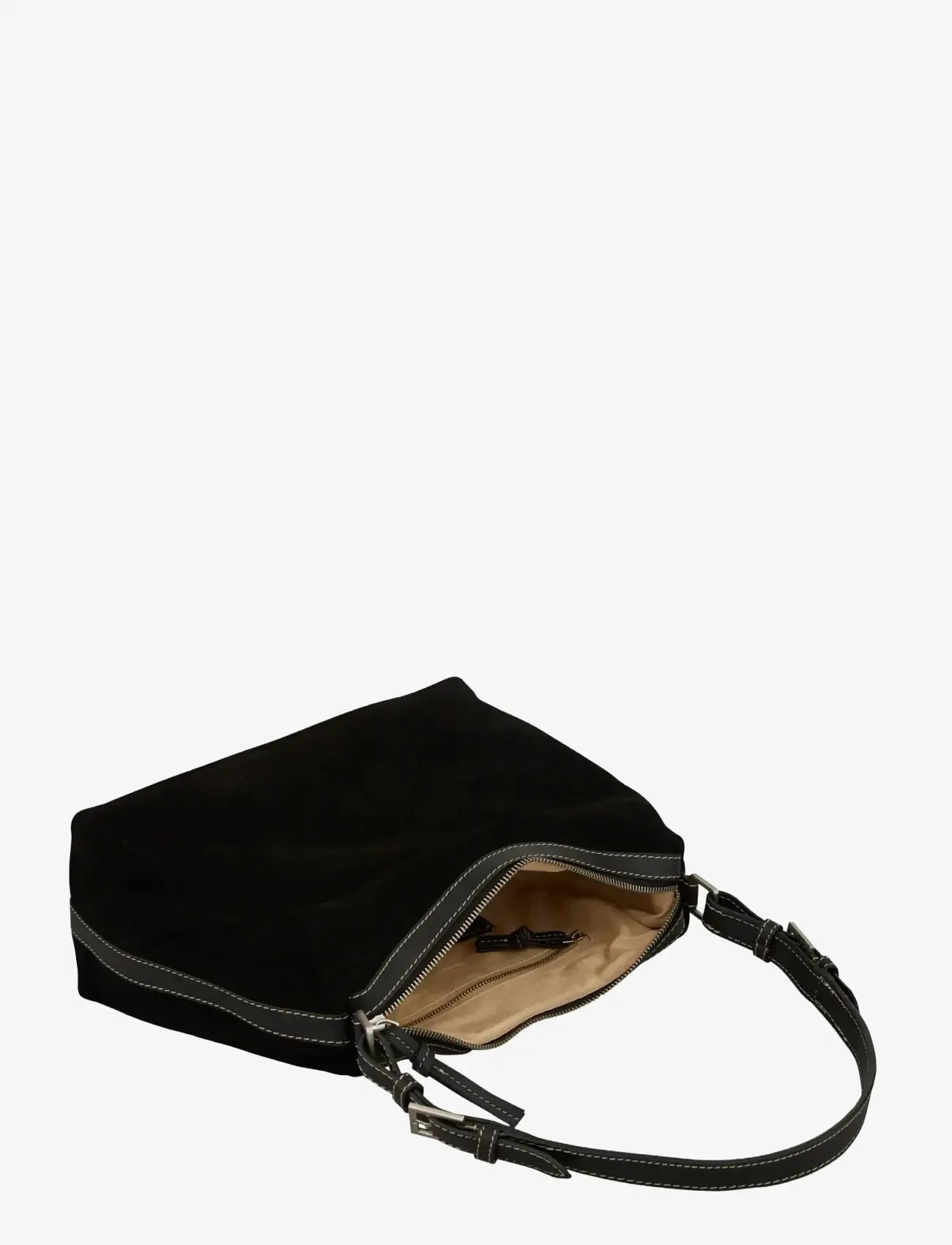 Becksöndergaard - Suede Ginni Medi Bag - speciella tillfällen - black - 3