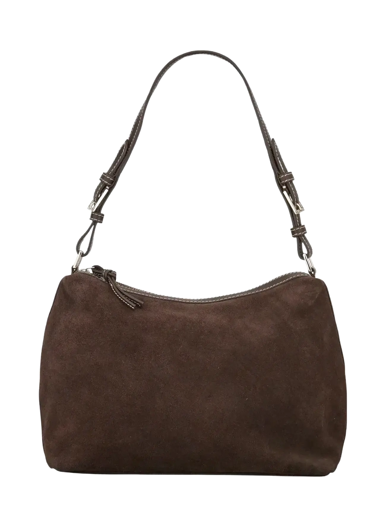 BECKSÖNDERGAARD Wildleder Ginni Medi Tasche Braun - One Size - Damen