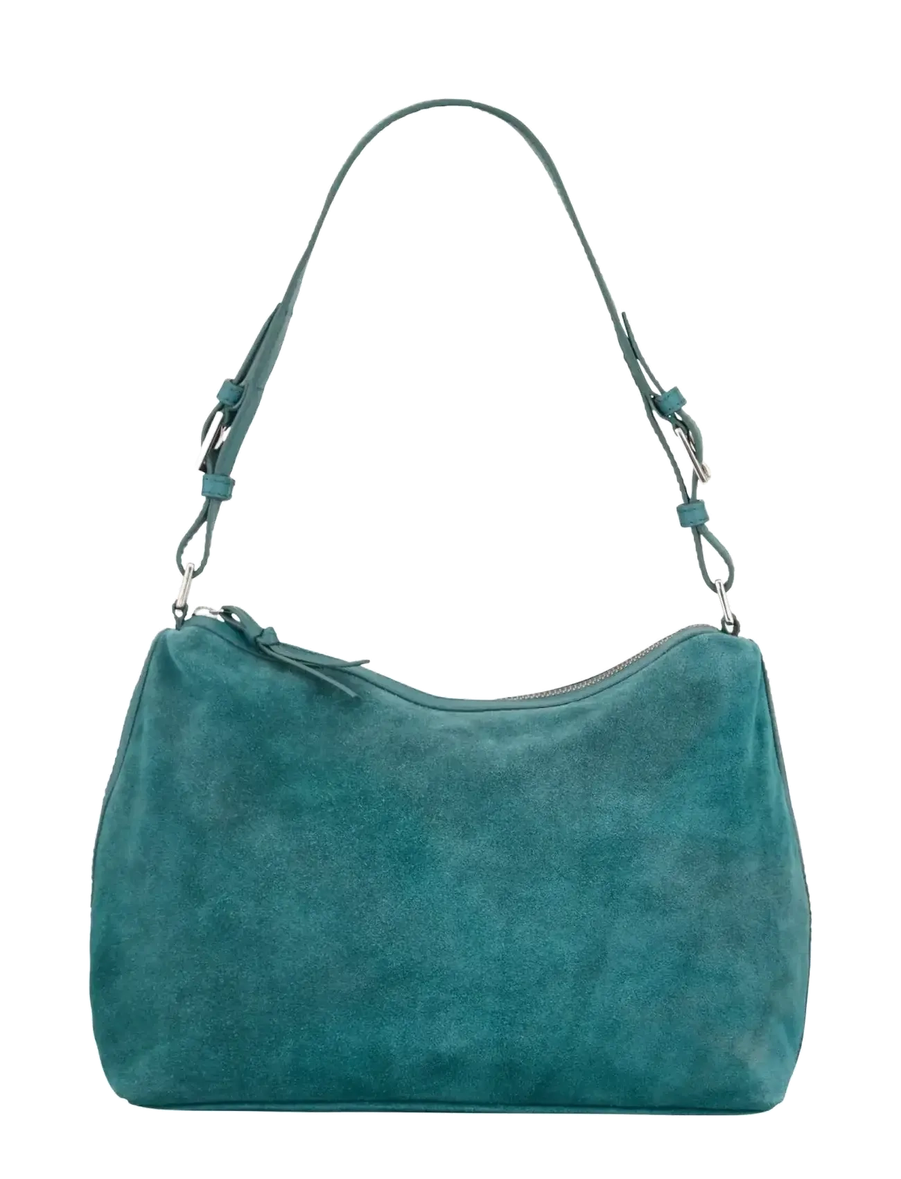 Becksöndergaard Suede Ginni Medi Bag - Becksöndergaard - MEDITEAL GREEN / blue