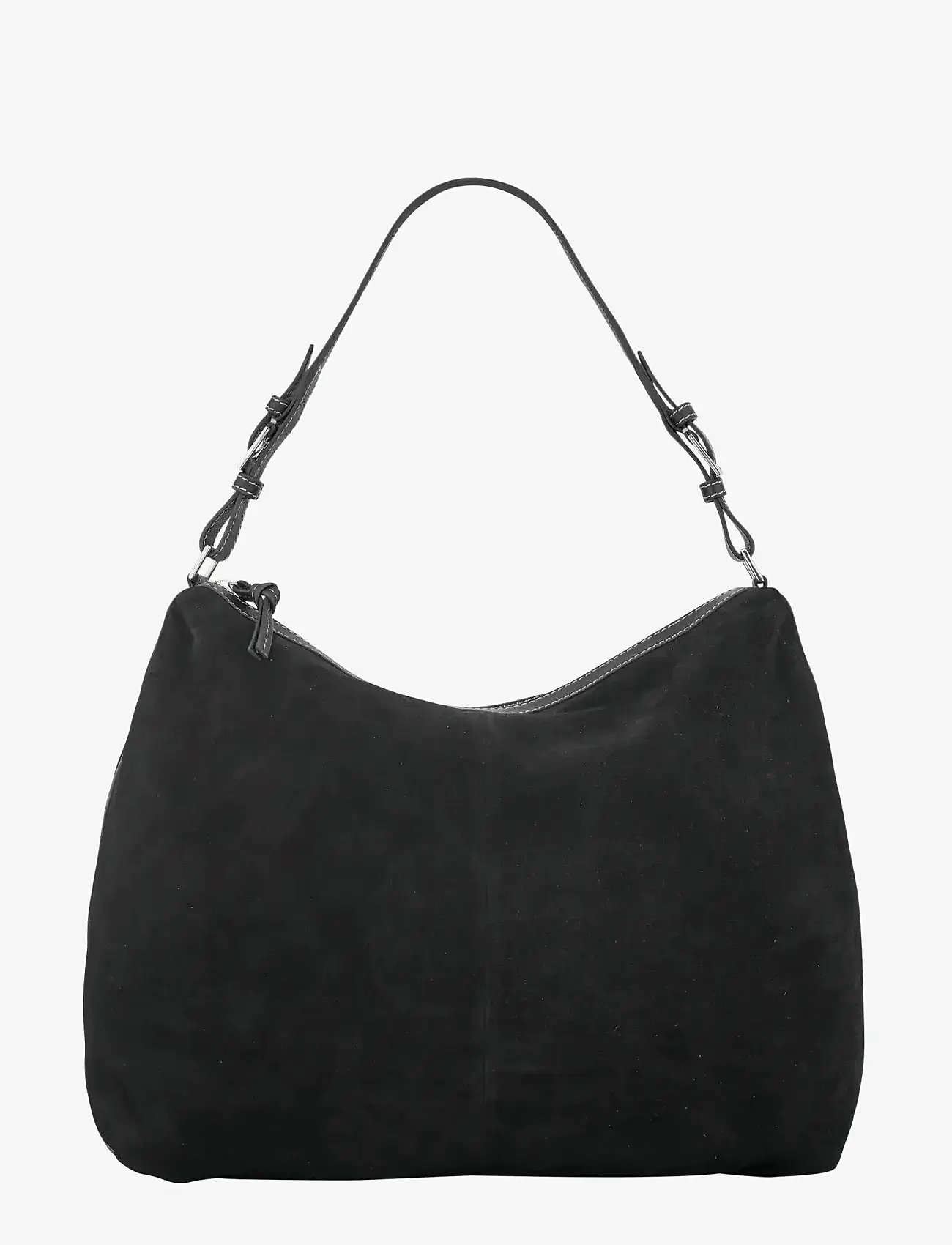 Becksöndergaard - Suede Ginni Large Bag - erilised sündmused - black - 1