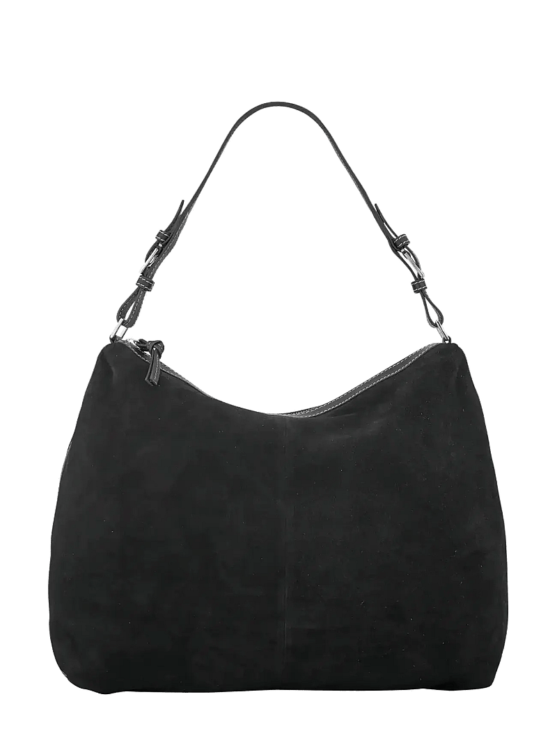 Becksöndergaard - Suede Ginni Large Bag - special occasions - black - 1
