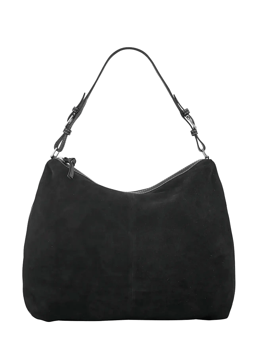 Becksöndergaard - Suede Ginni Large Bag - special occasions - black - 1
