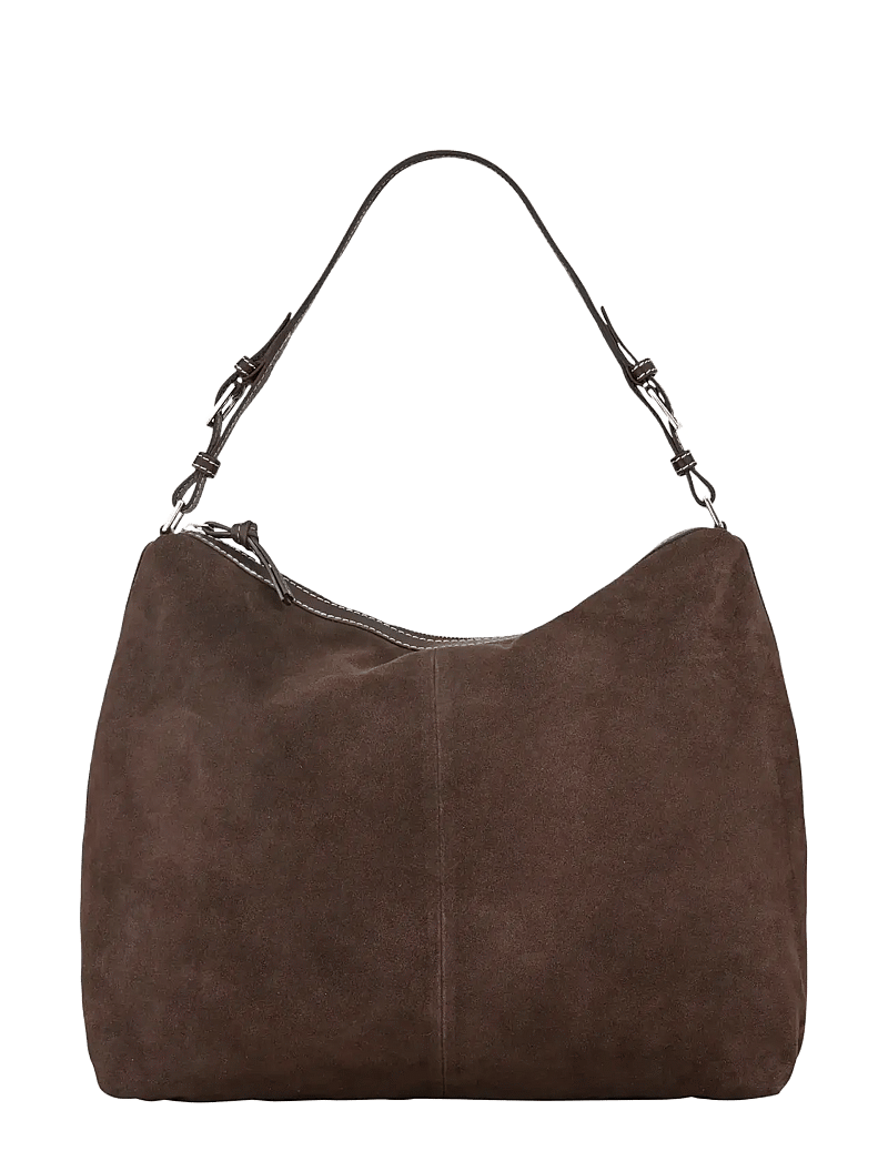 Becksöndergaard - Suede Ginni Large Bag - special occasions - chocolate torte - 1