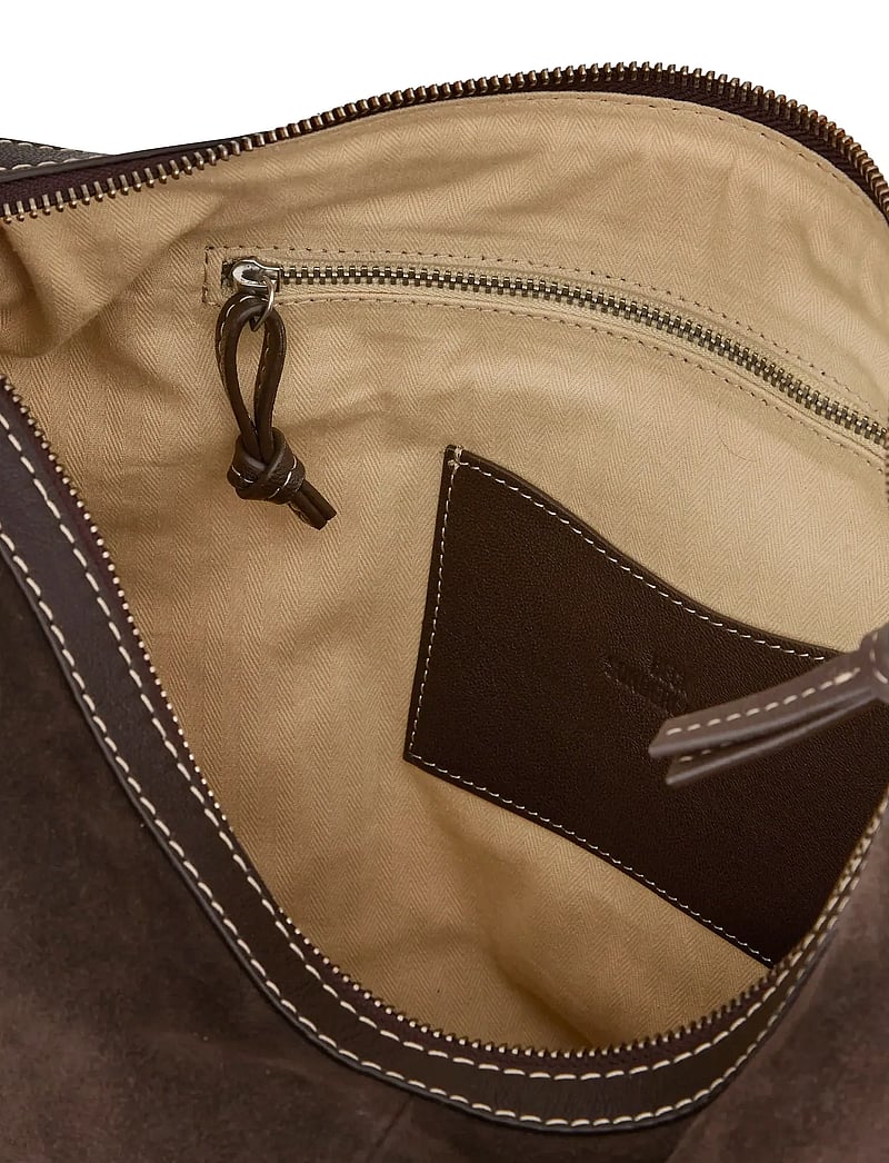 Becksöndergaard - Suede Ginni Large Bag - special occasions - chocolate torte - 2