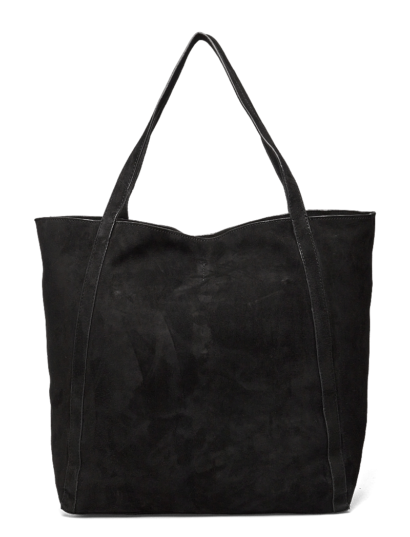 Becksöndergaard - Suede Eden Bag - shoppingväskor - black - 1