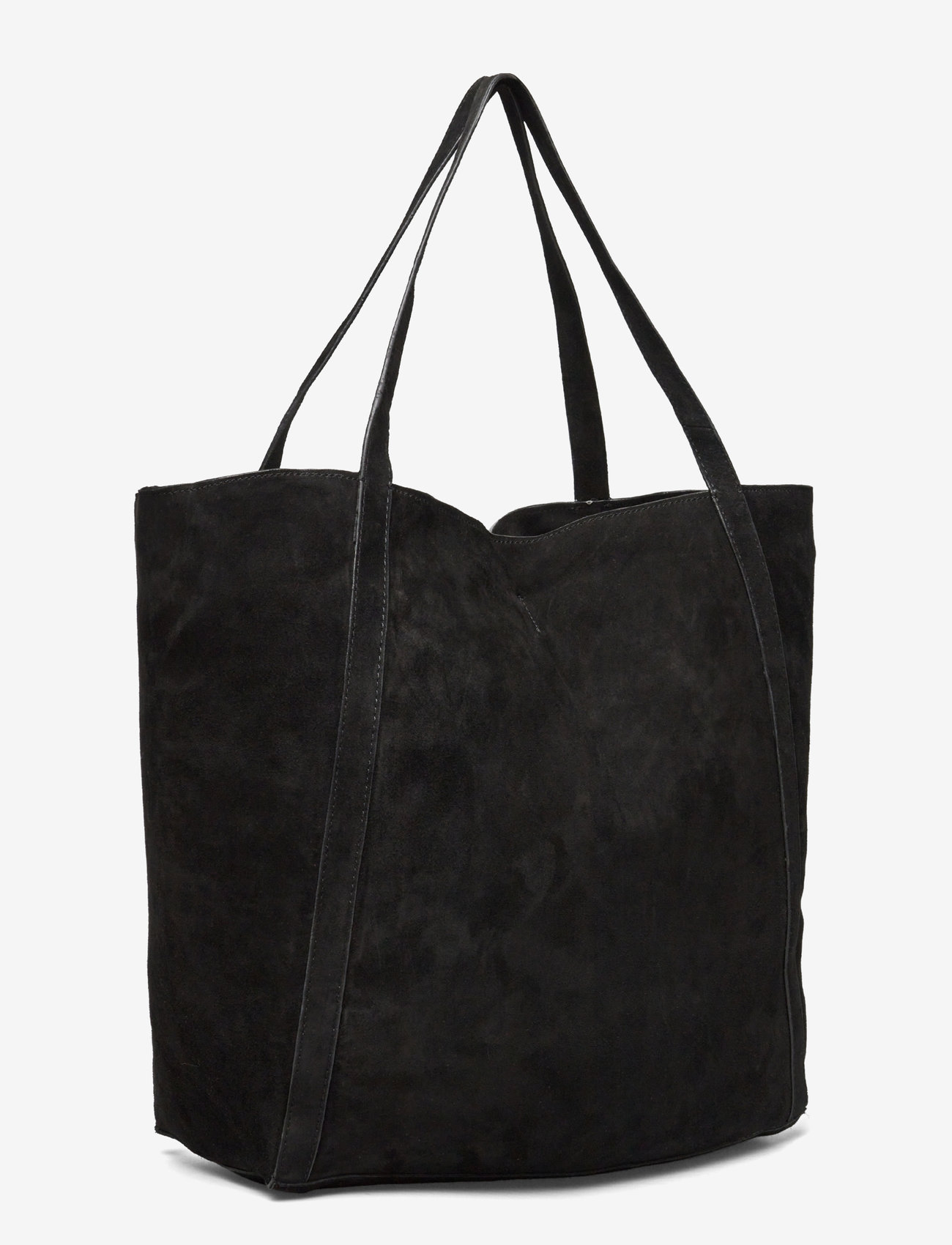 Becksöndergaard - Suede Eden Bag - shoppingväskor - black - 2