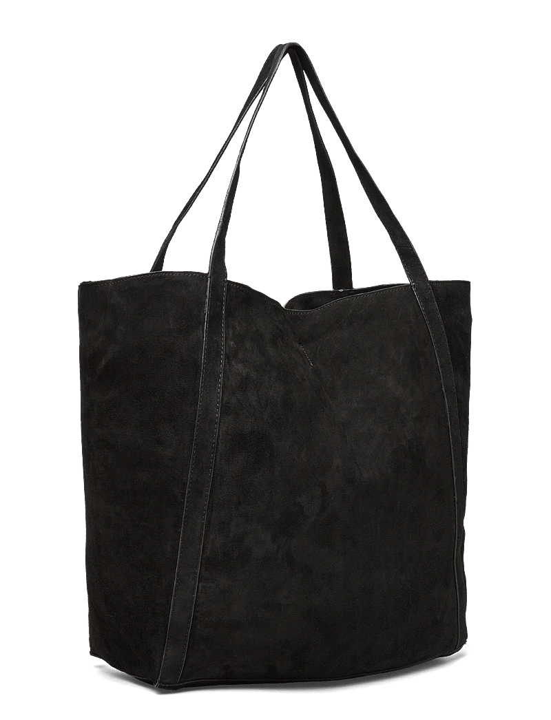 Becksöndergaard - Suede Eden Bag - shoppingväskor - black - 2