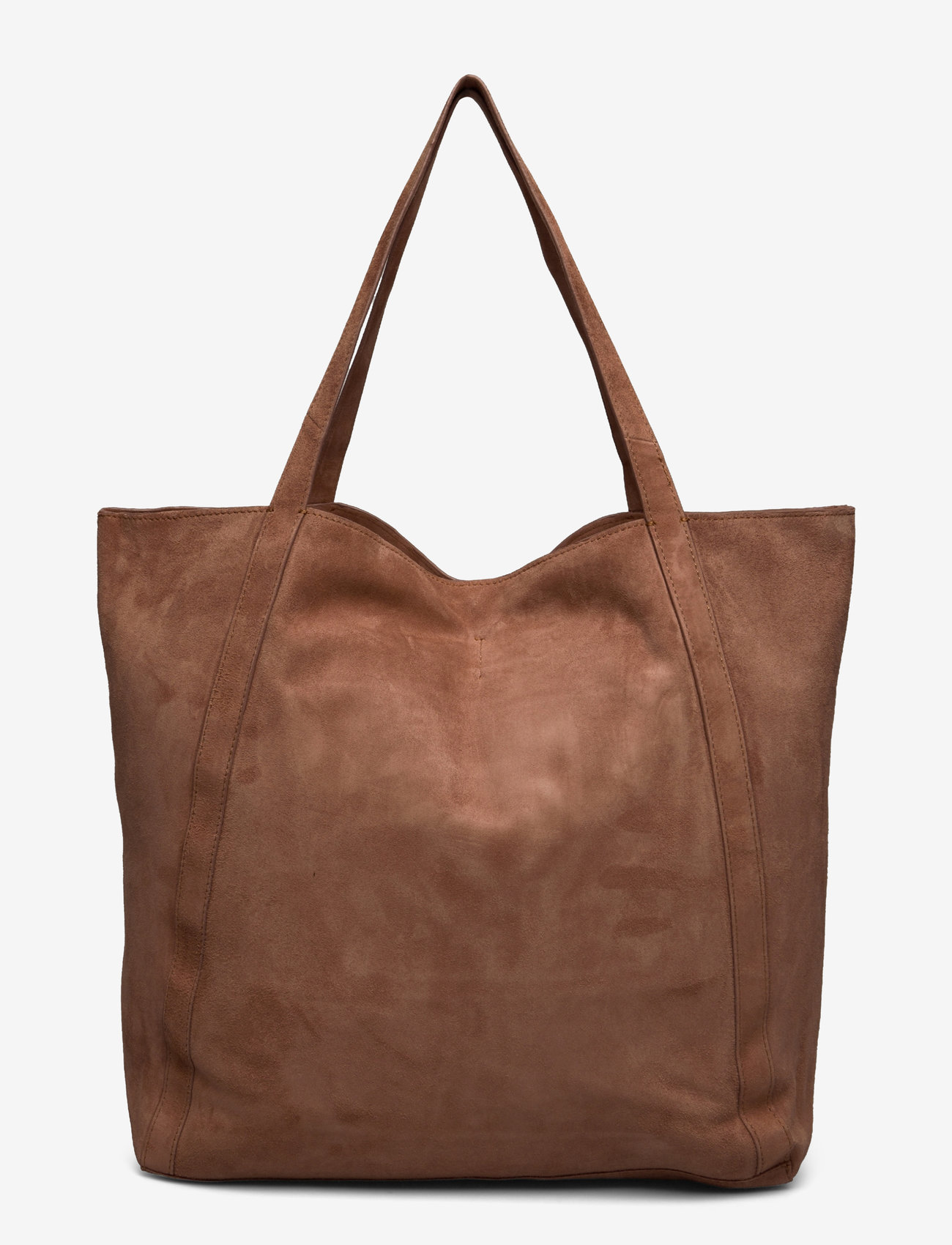Becksöndergaard - Suede Eden Bag - shoppers - brown - 1